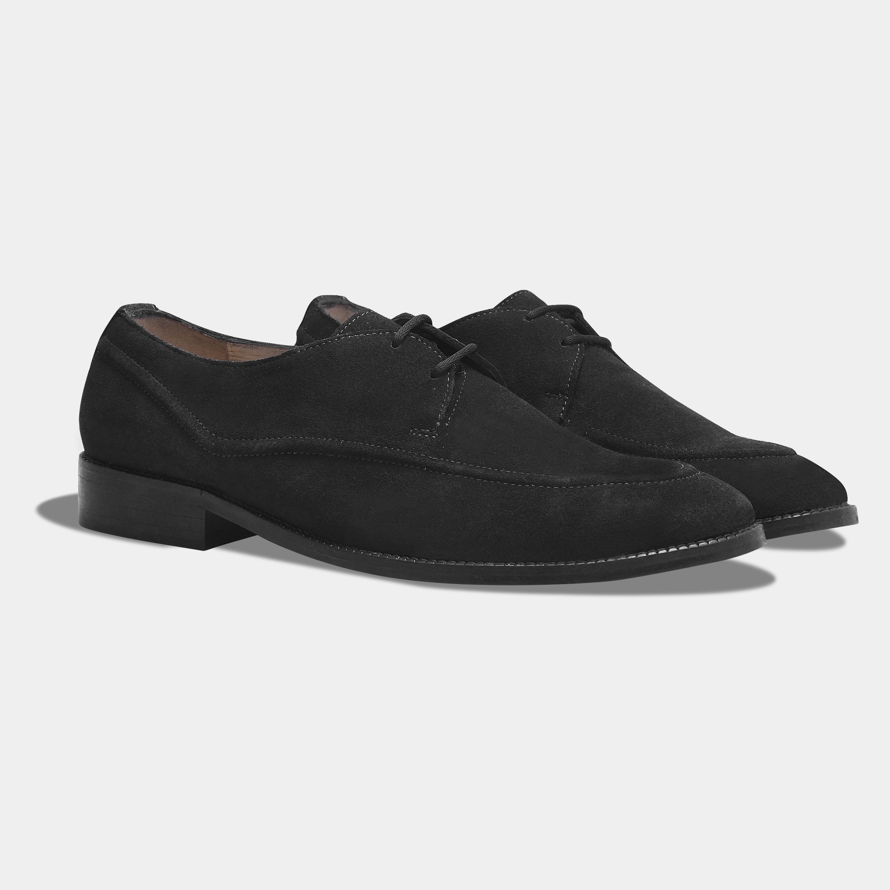GILBERTO SUEDE LACEUP | BLACK