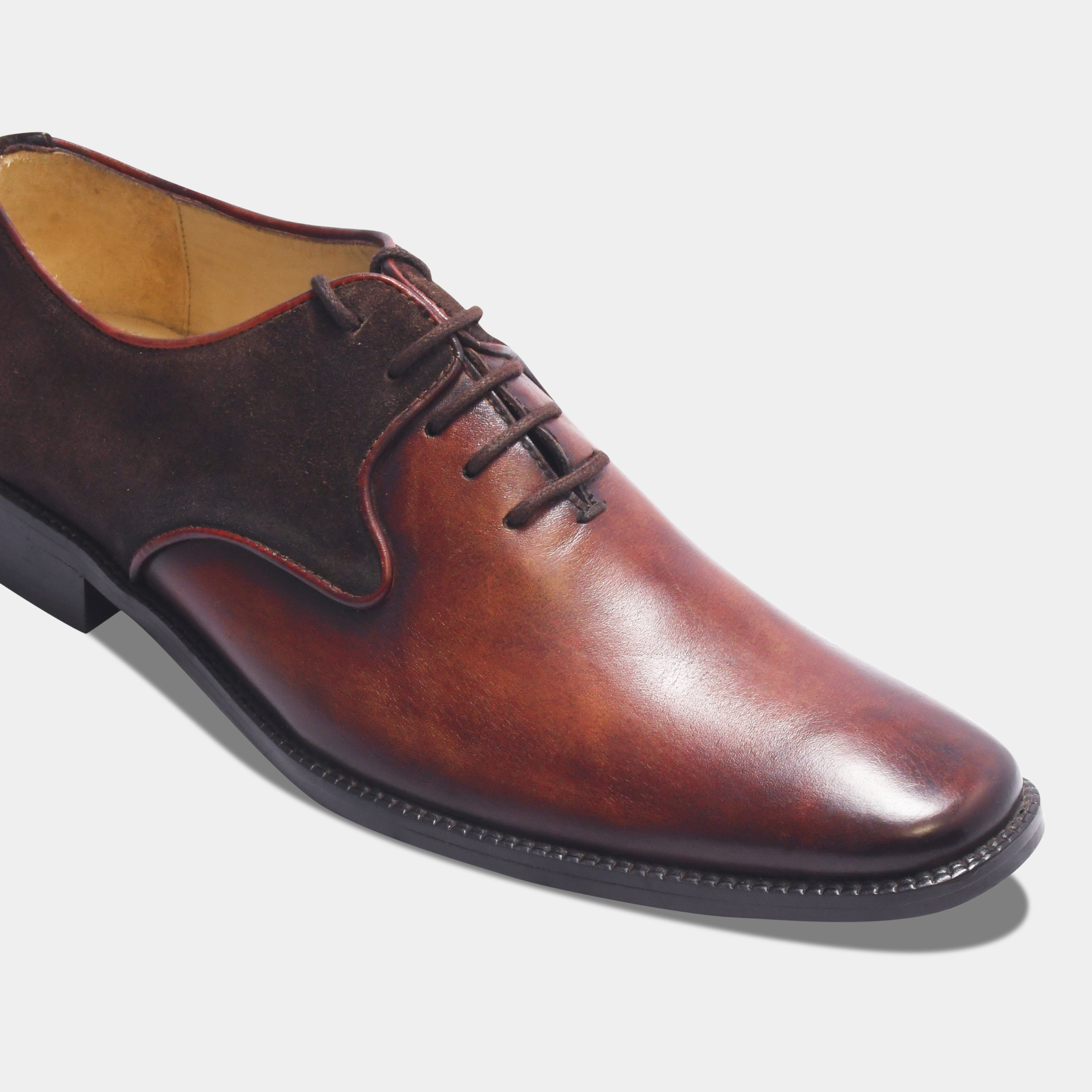 LUCAS LACEUP | BROWN