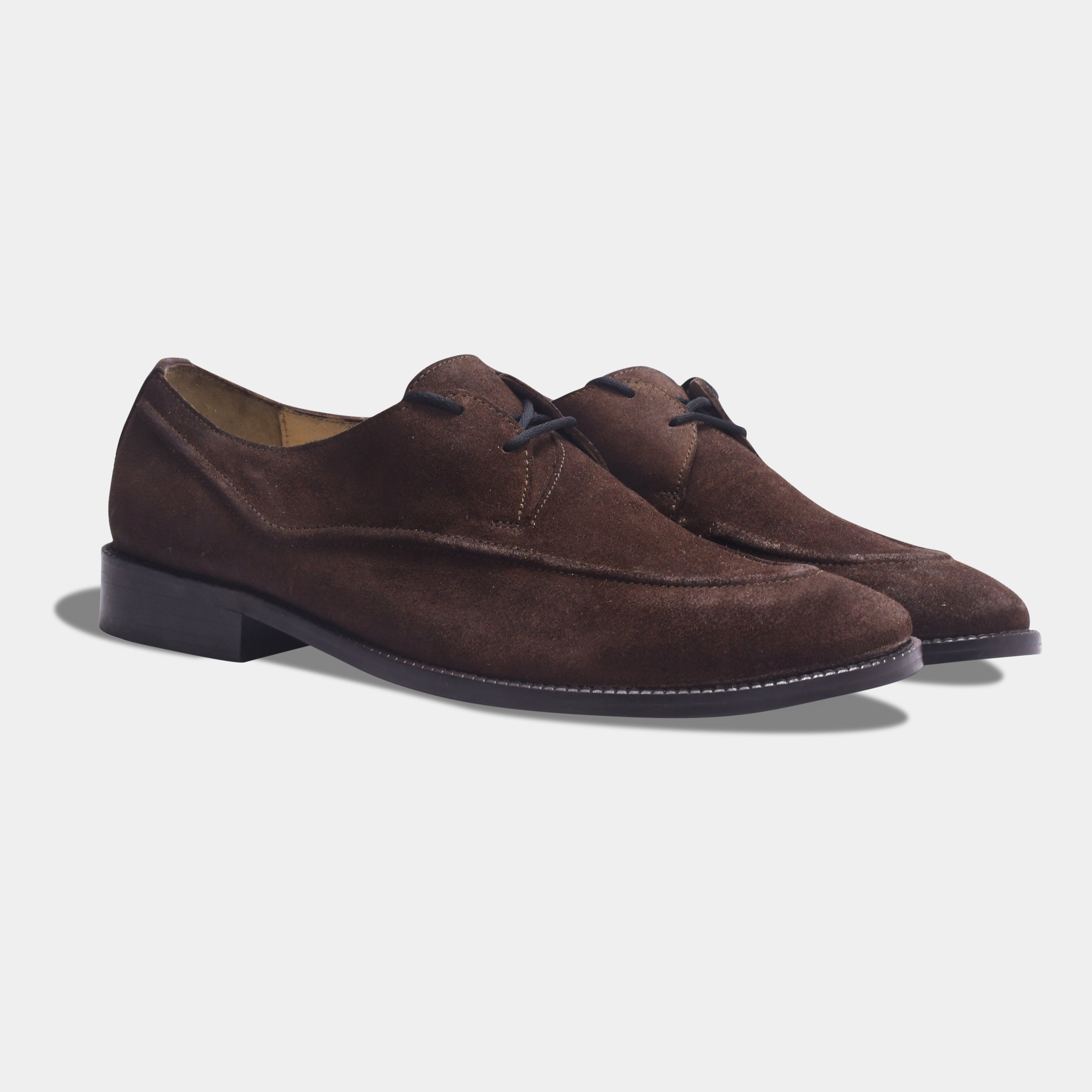 GILBERTO SUEDE LACEUP | BROWN