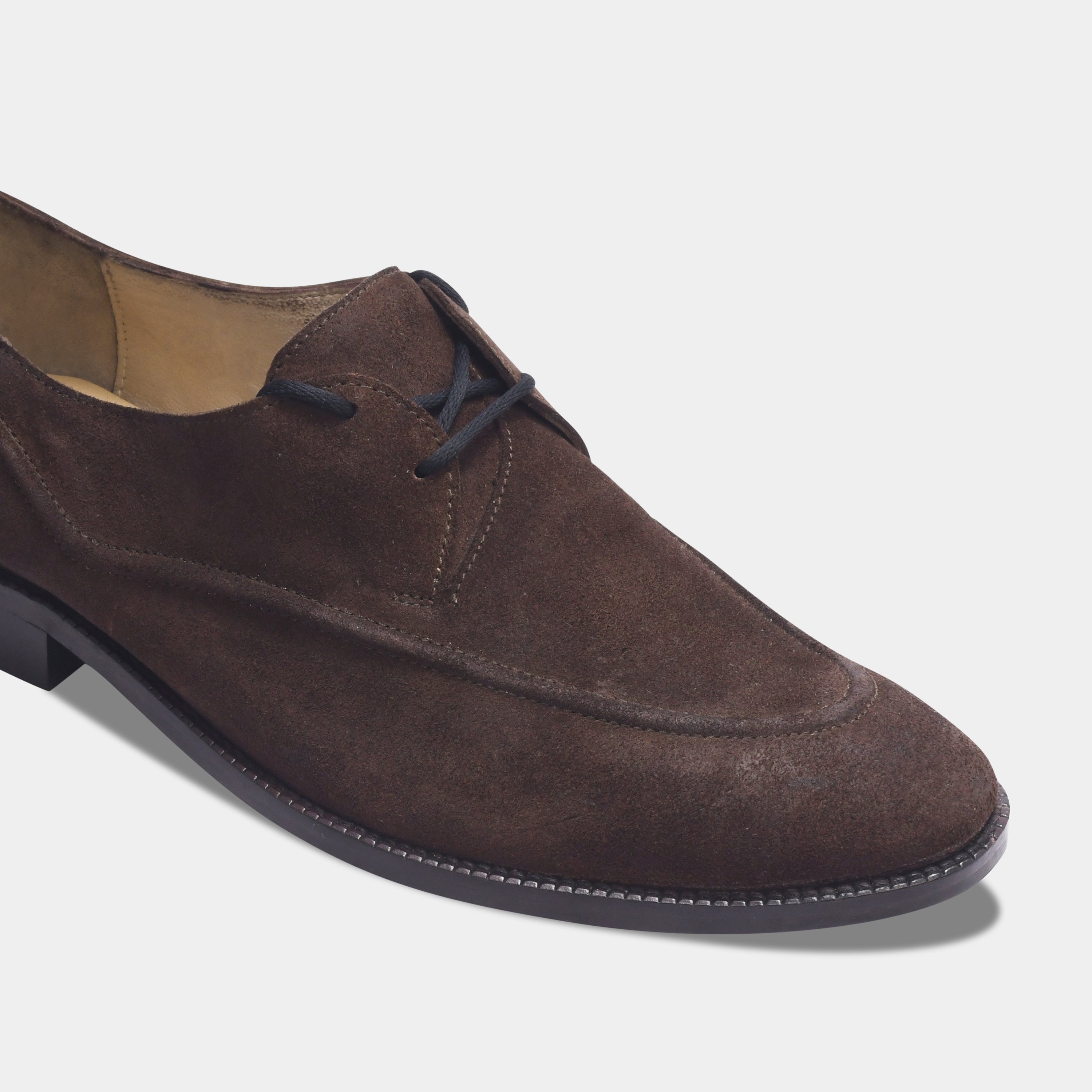 GILBERTO SUEDE LACEUP | BROWN