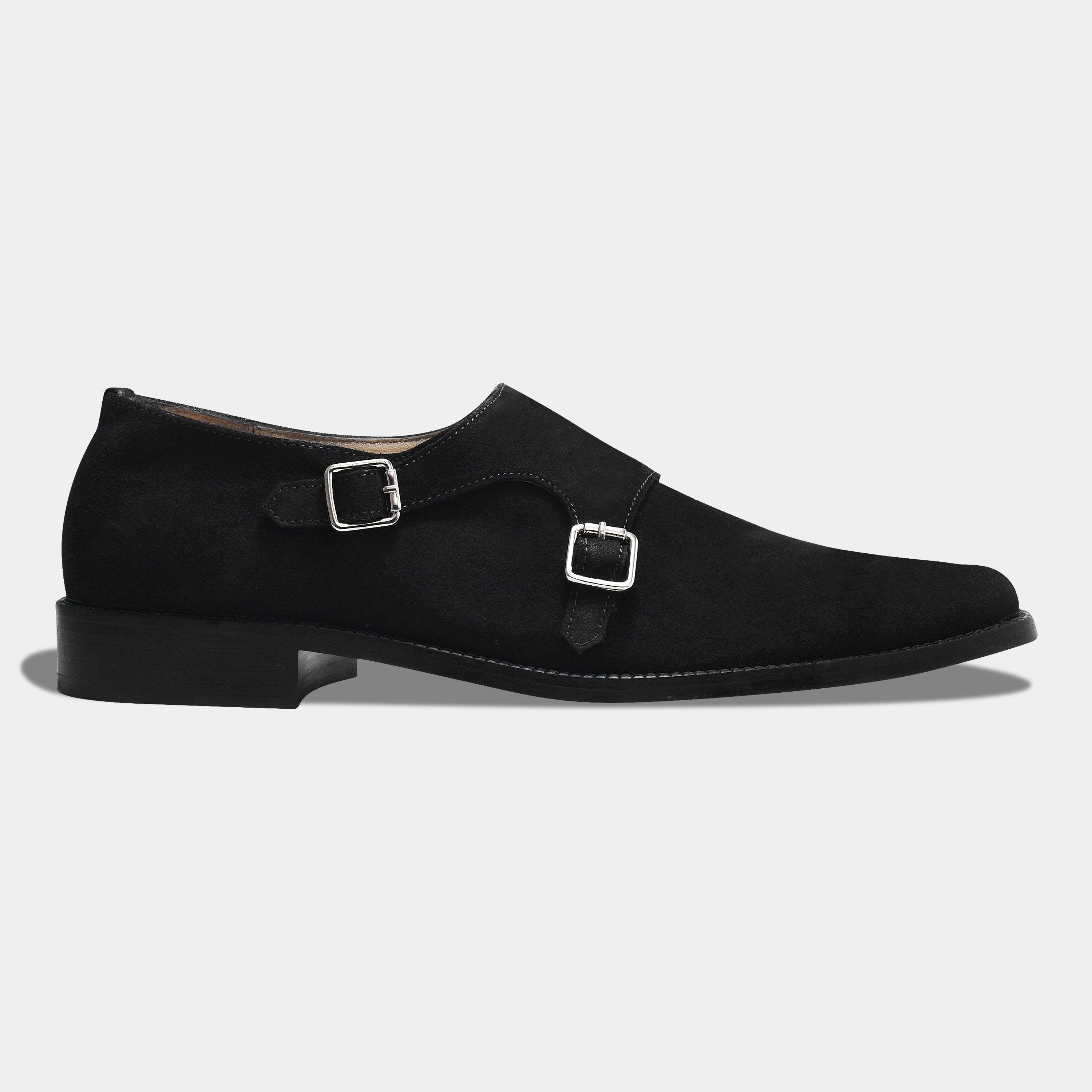 CORLEONE'S SUEDE MONK | FULL BLACK