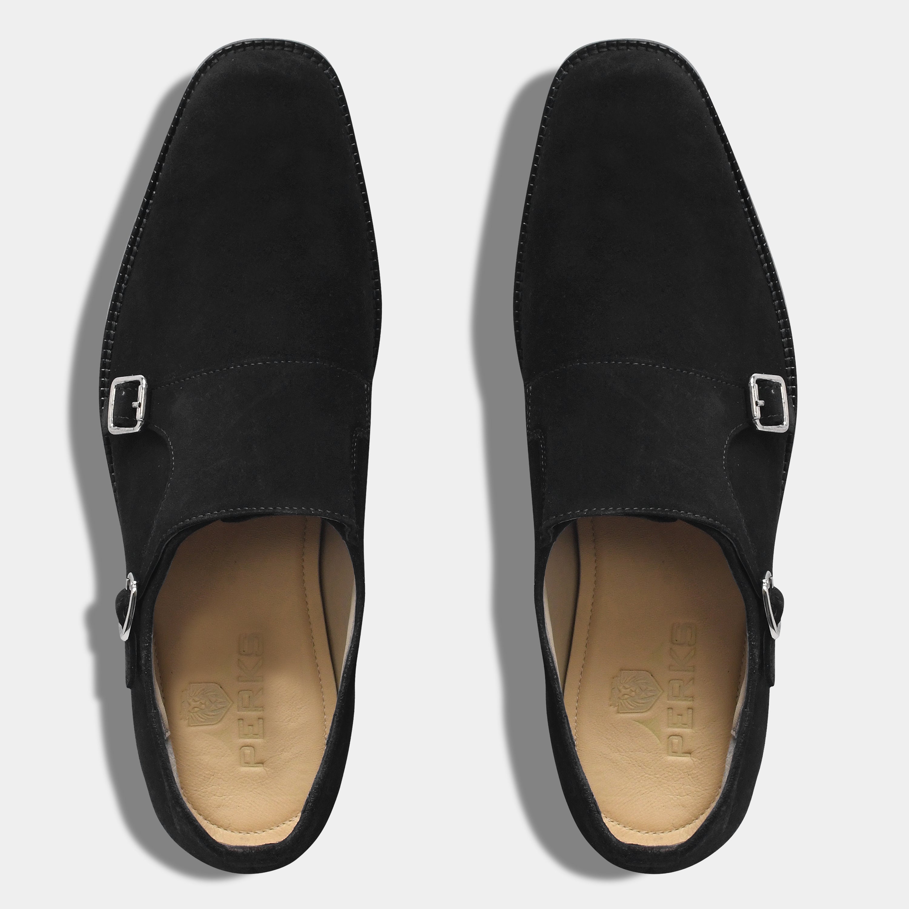 CORLEONE'S SUEDE MONK | FULL BLACK
