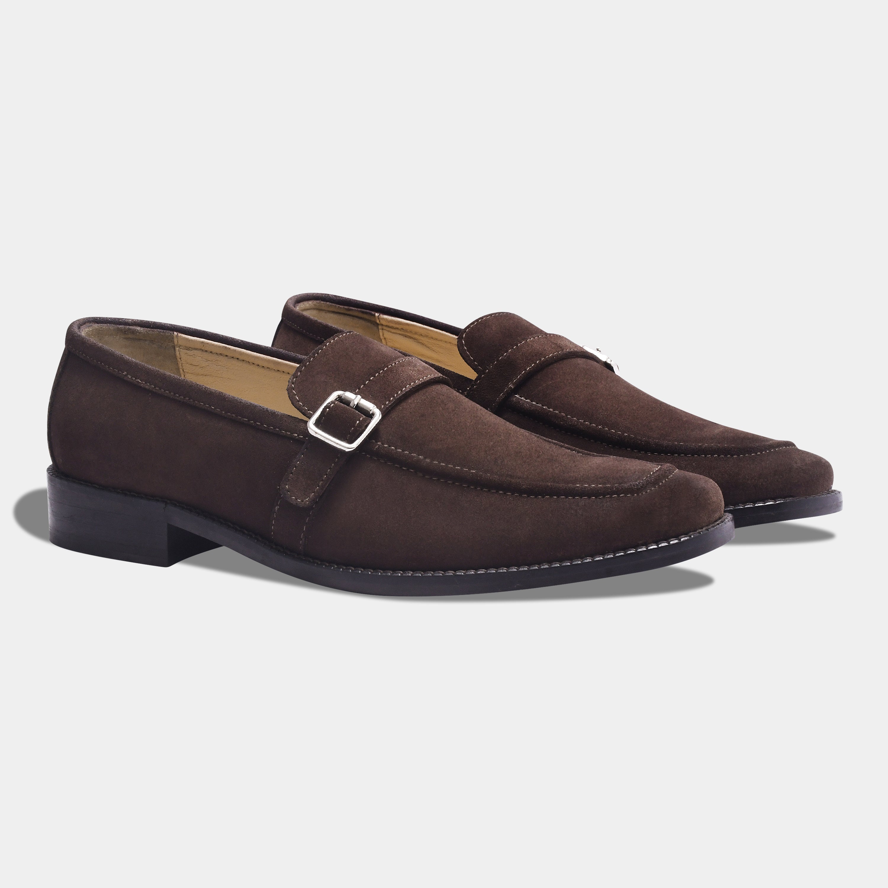ARTHUR SHELBY SUEDE LOAFER | BROWN