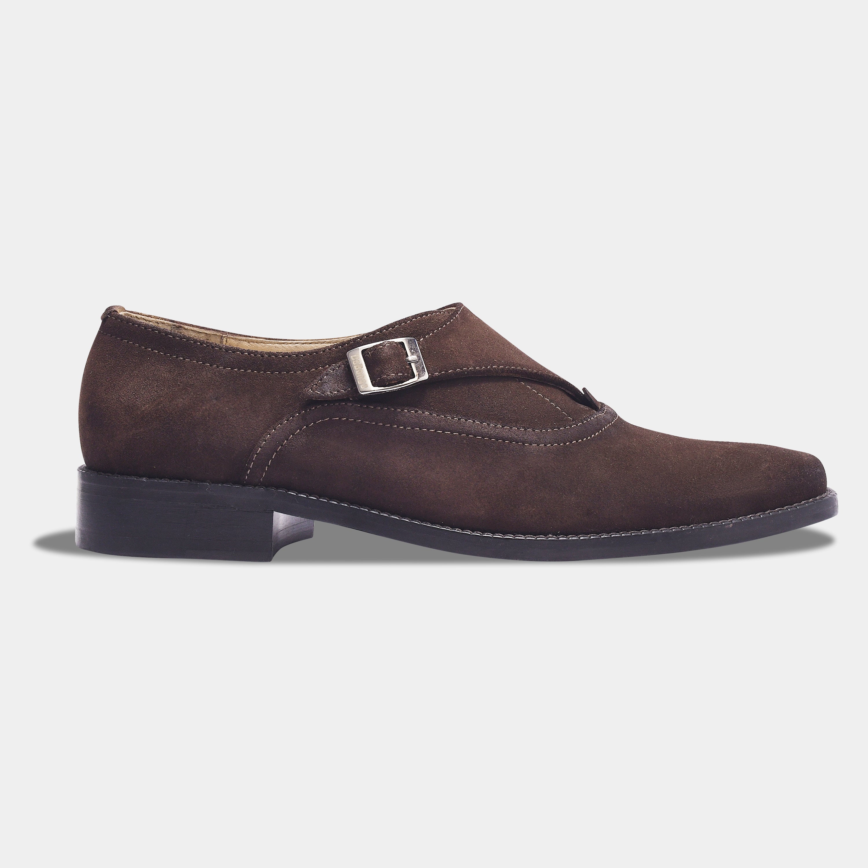 GUSTAVO'S SUEDE MONK | BROWN