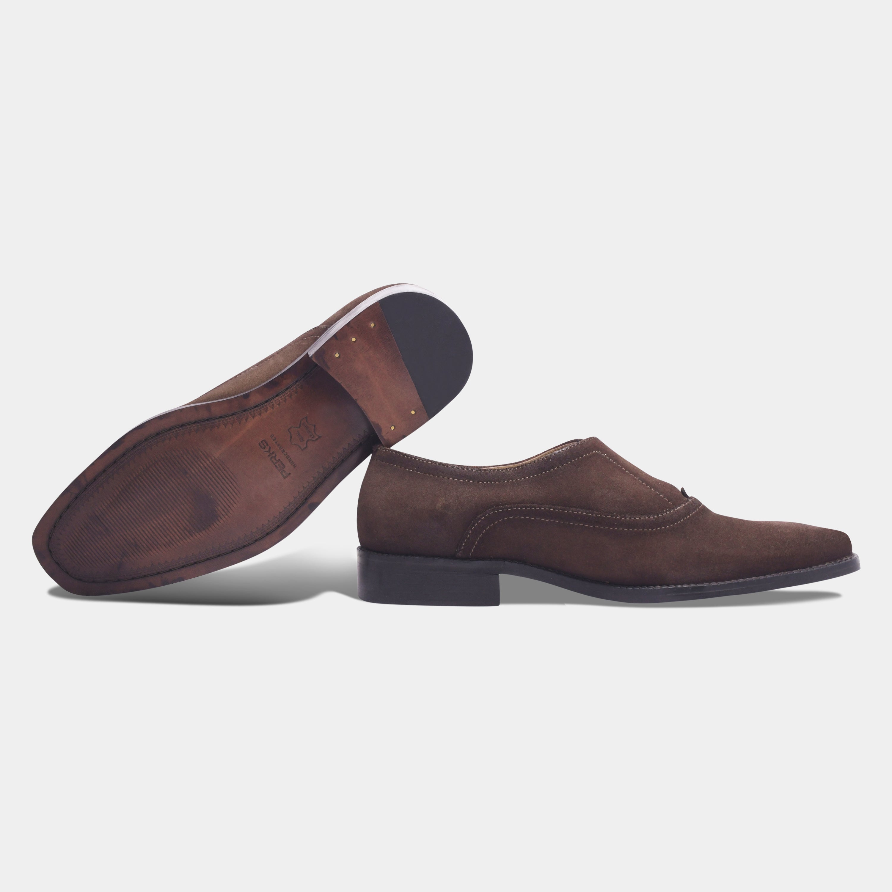 GUSTAVO'S SUEDE MONK | BROWN