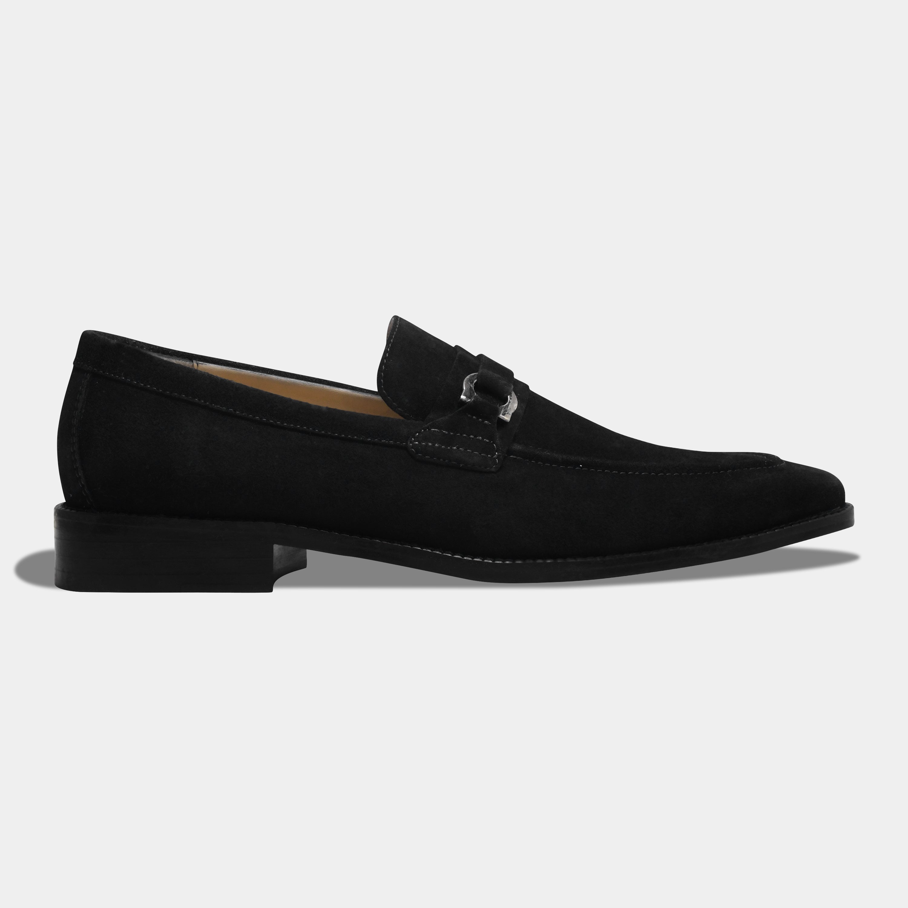 OLD BOY SUEDE LOAFER | BLACK