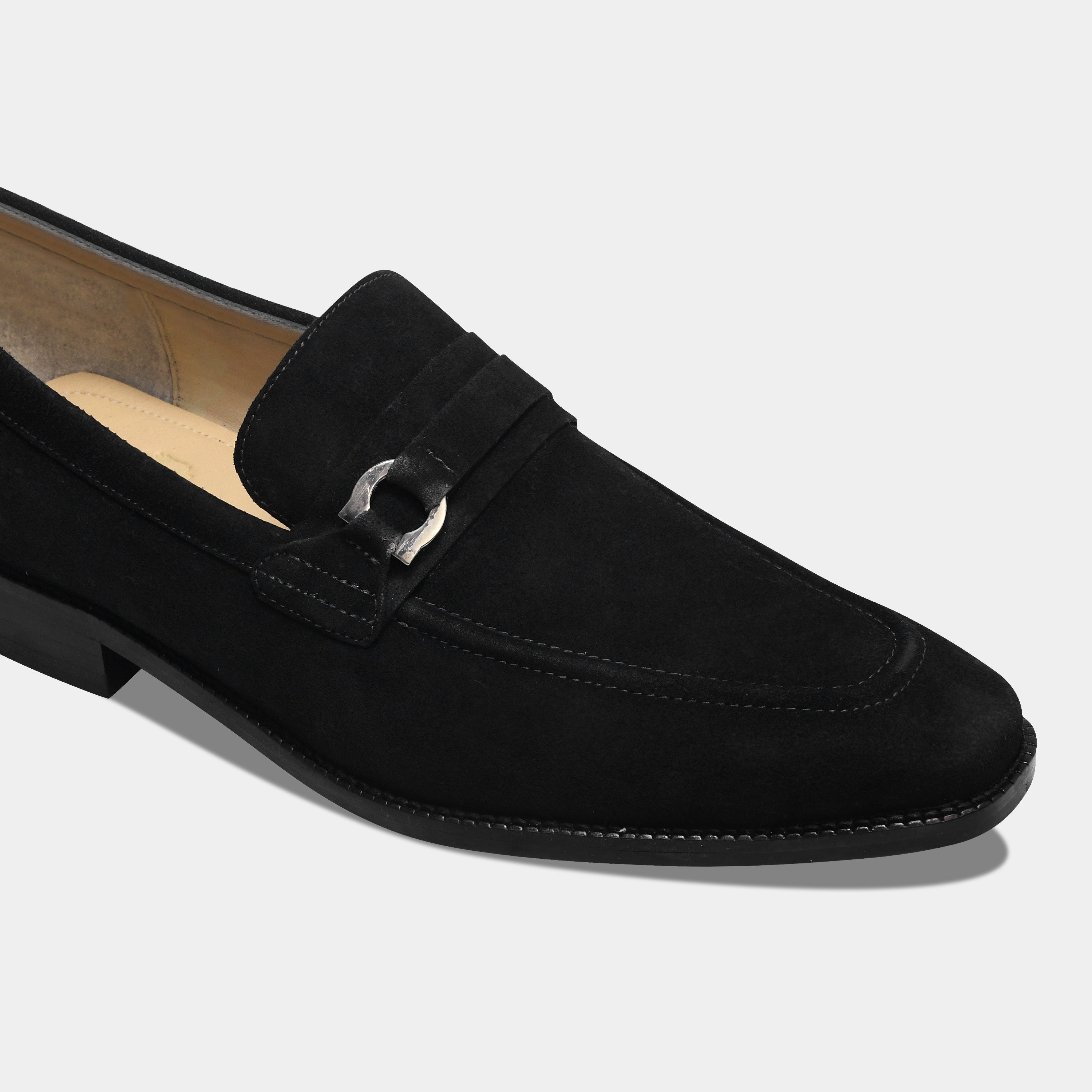 OLD BOY SUEDE LOAFER | BLACK