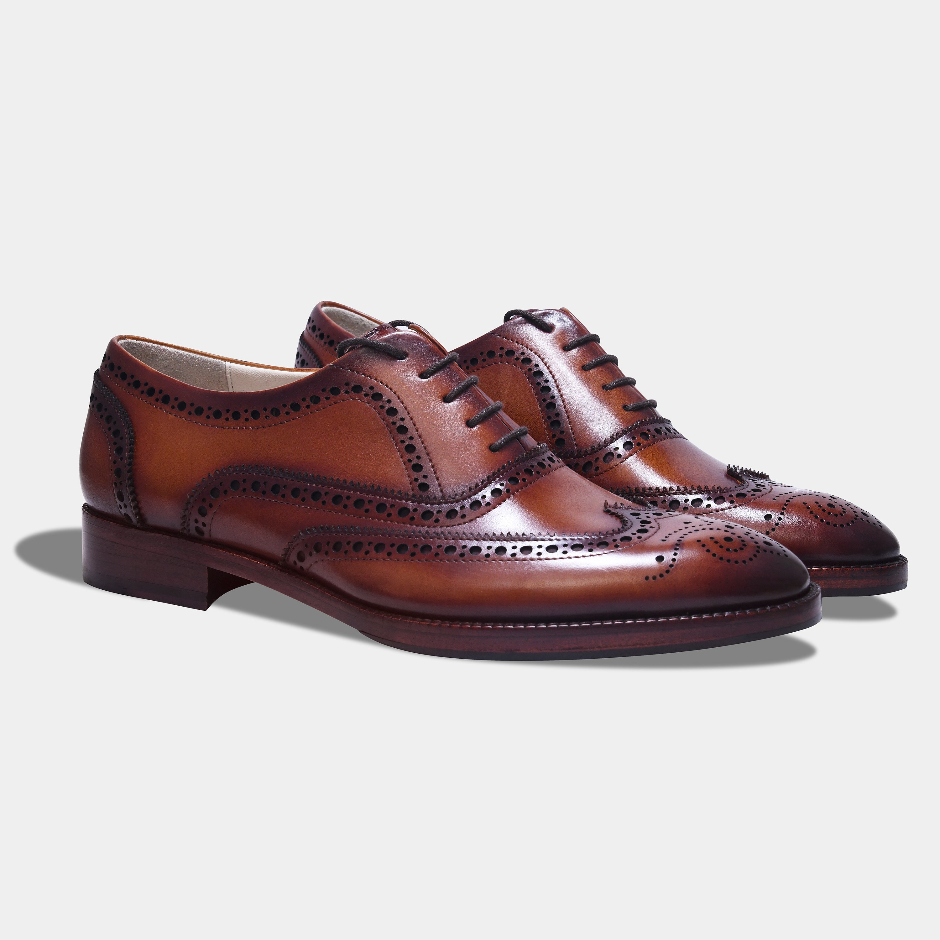ESCOBAR LACEUP | BROGUE BROWN