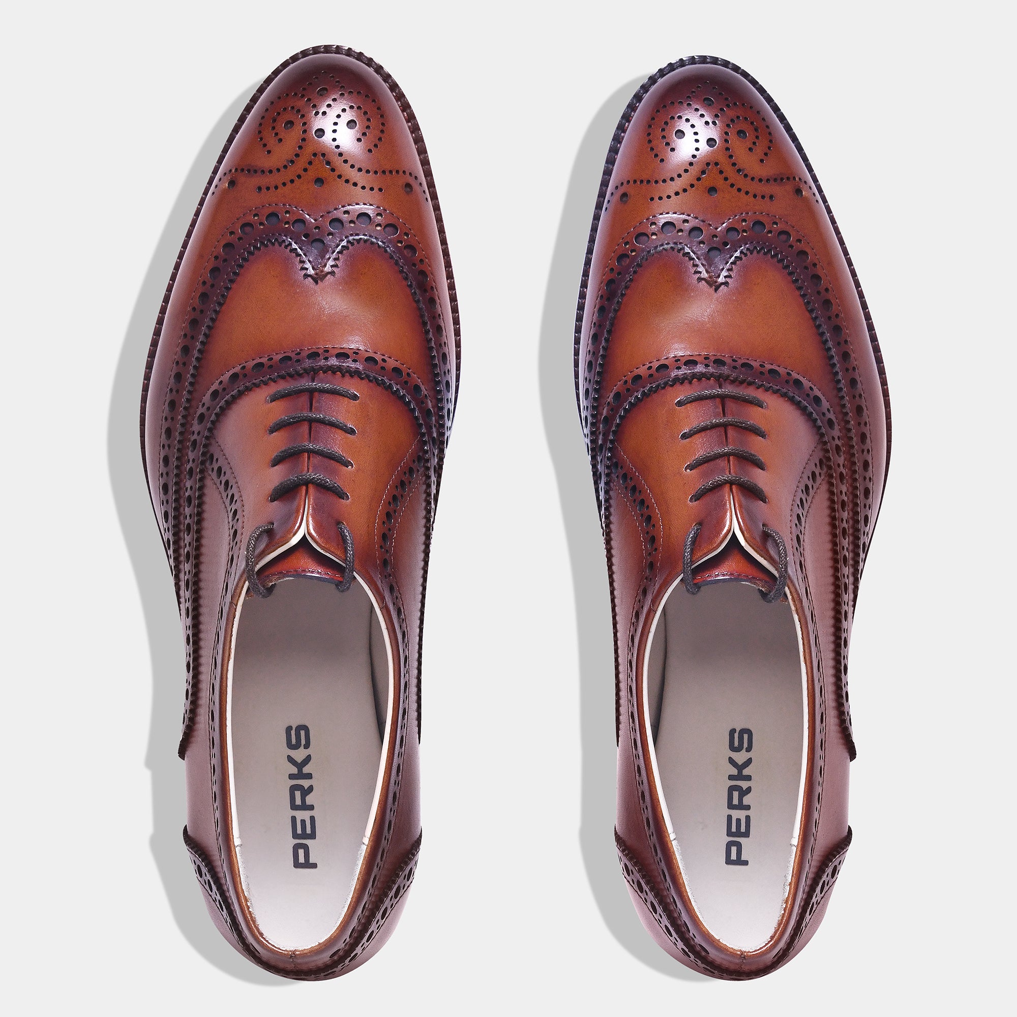 ESCOBAR LACEUP | BROGUE BROWN