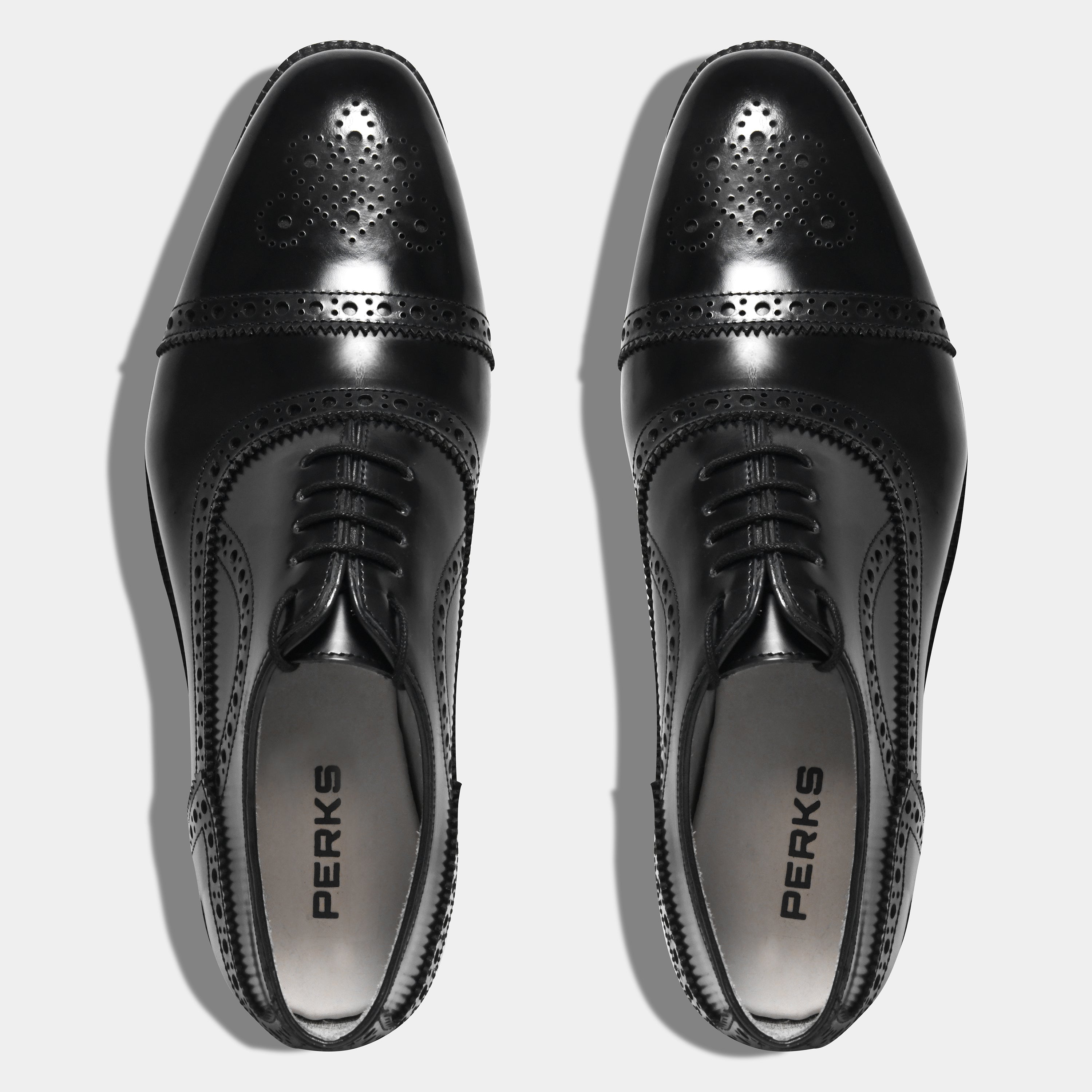 LUCIFER LACEUP | BROGUE BLACK