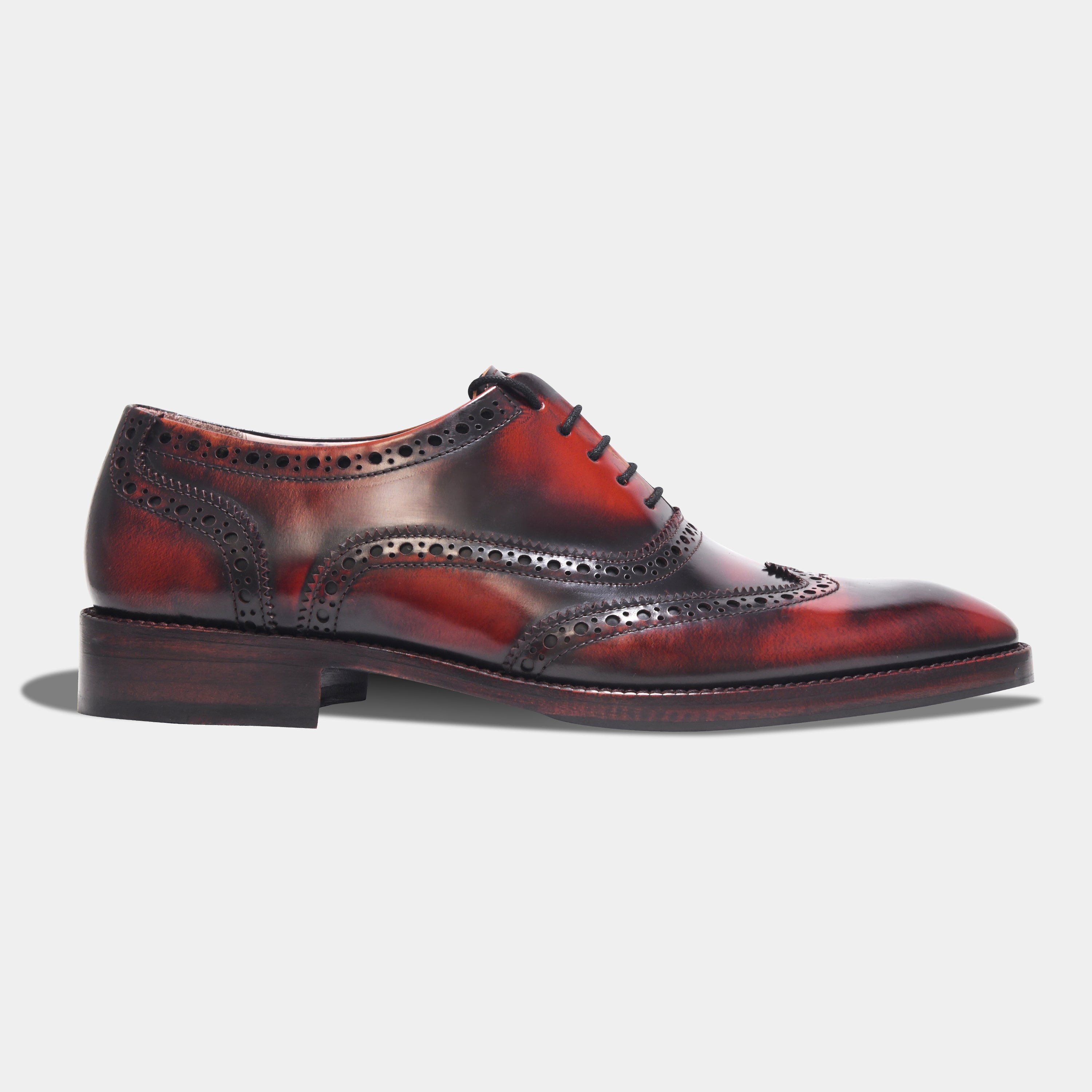 PACHO LACEUP | BROGUE RED