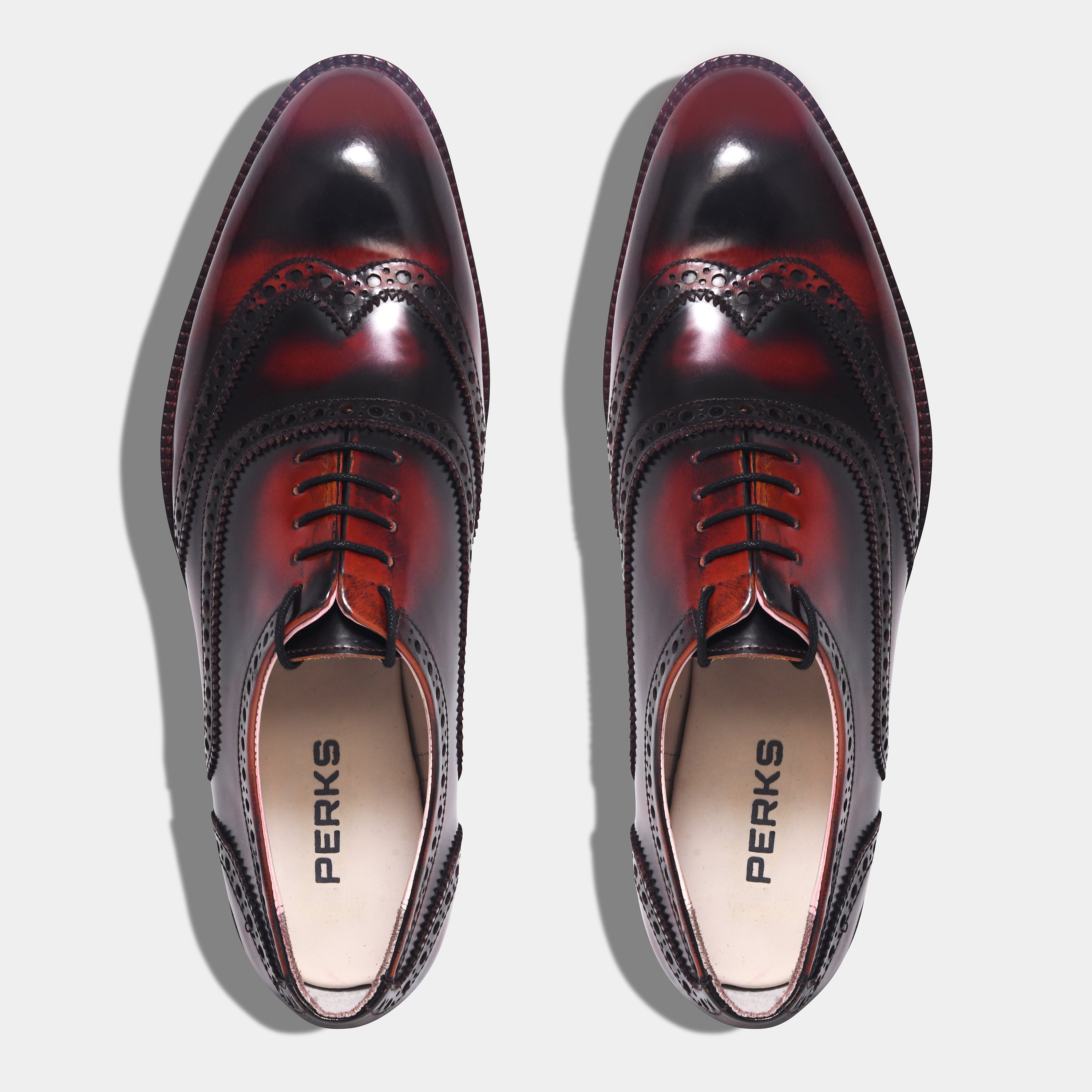 PACHO LACEUP | BROGUE RED