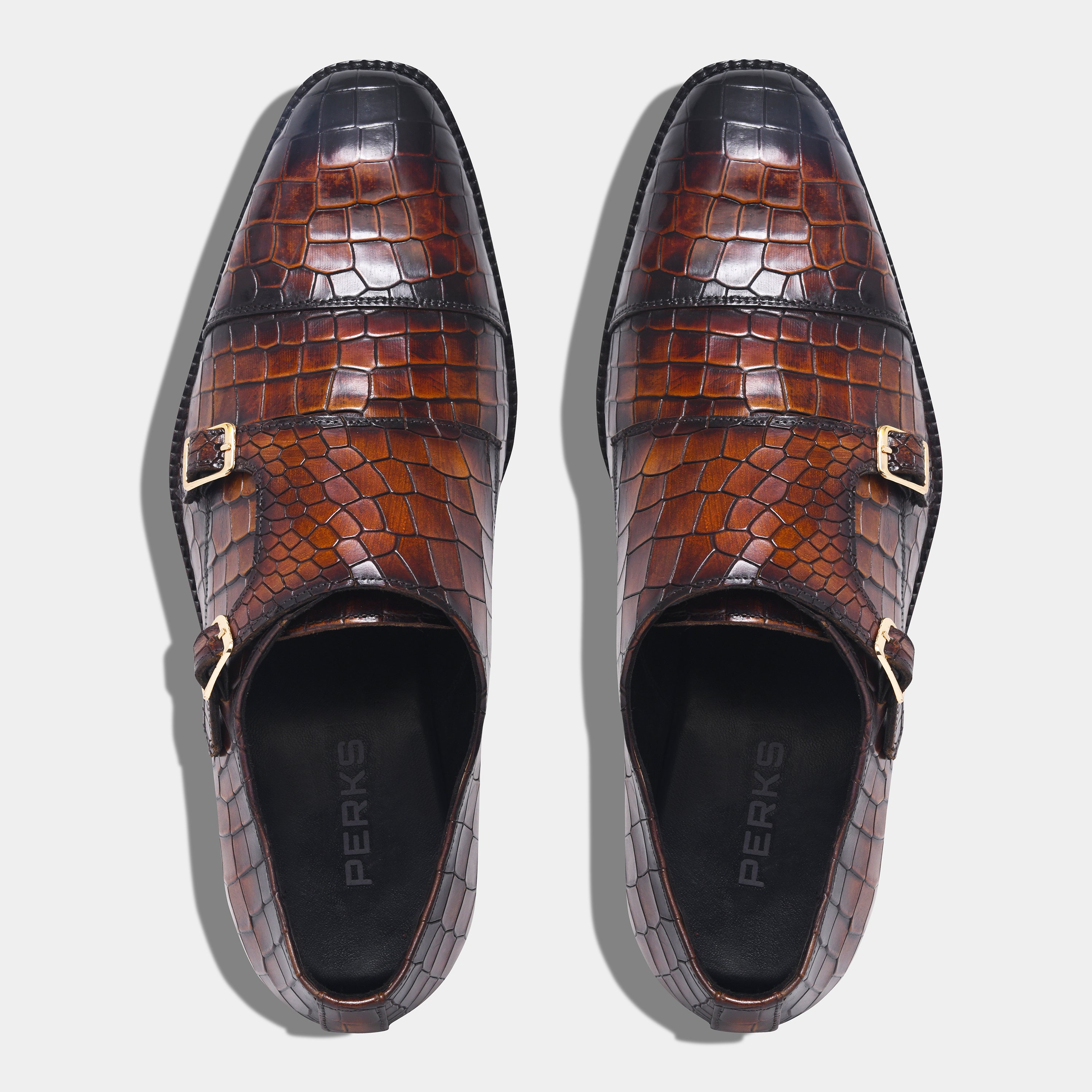 SOLOMONS CROCO MONK | BROWN