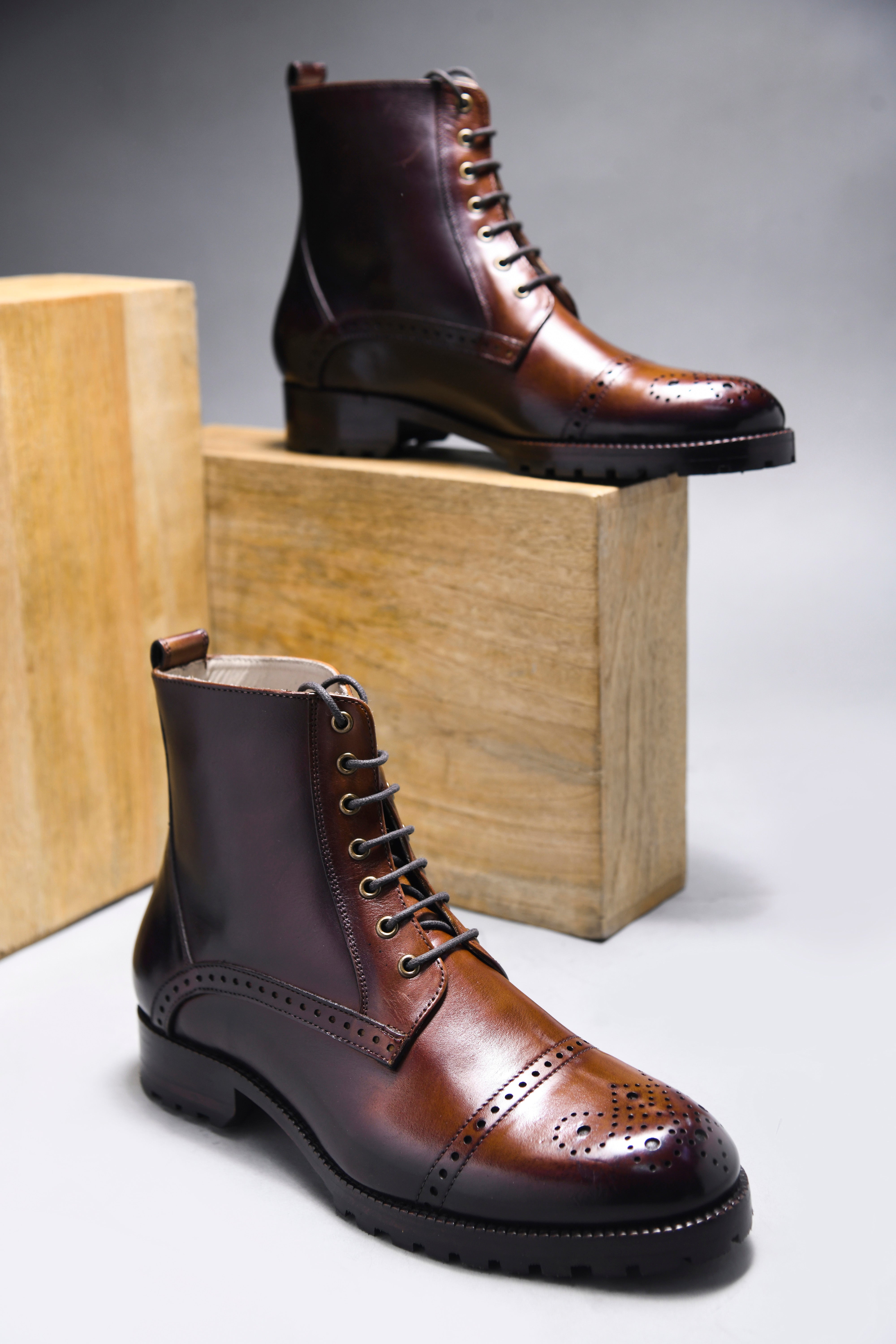 DON VITO BOOT | BROGUE BROWN