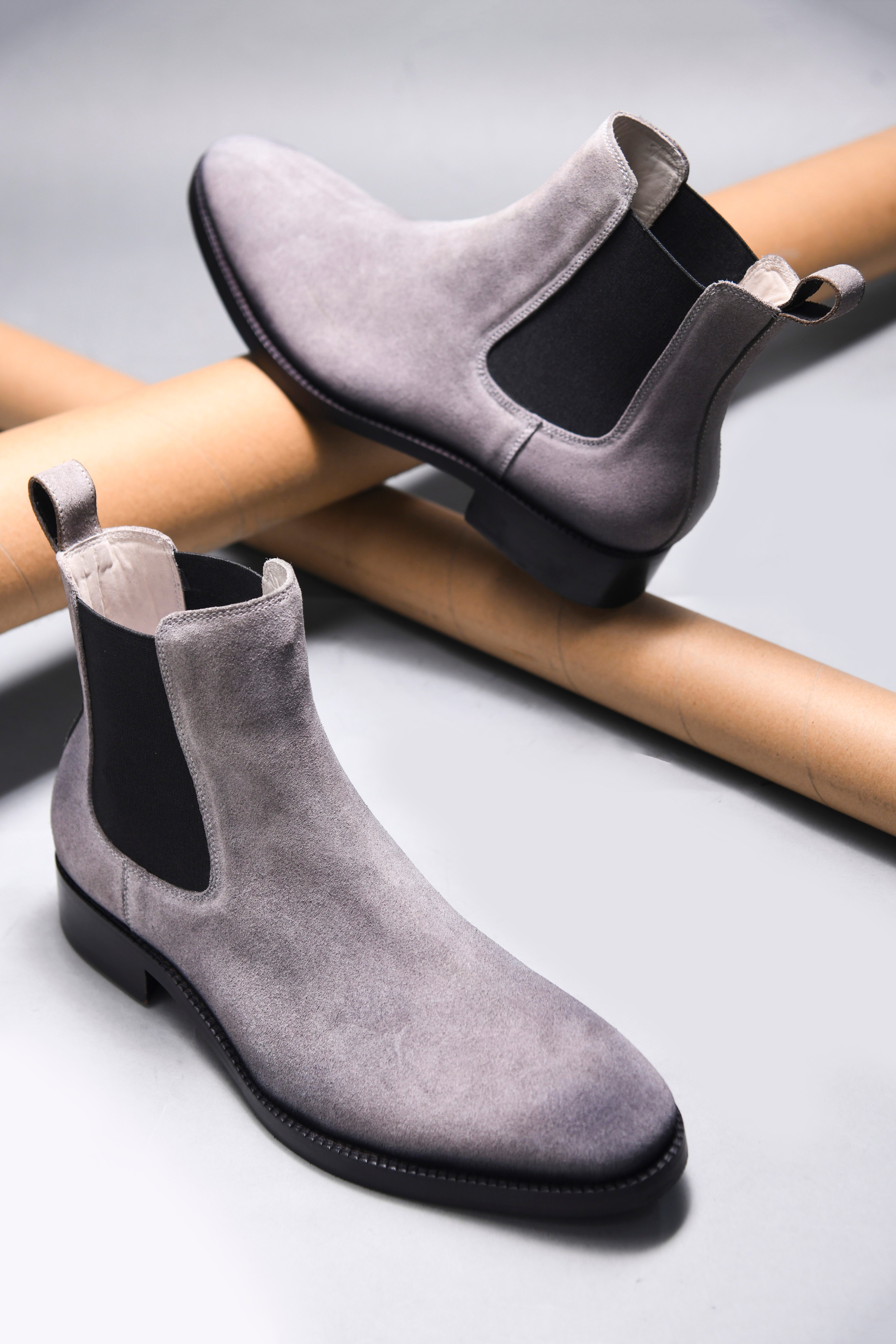 BALBOA SUEDE BOOT | GREY