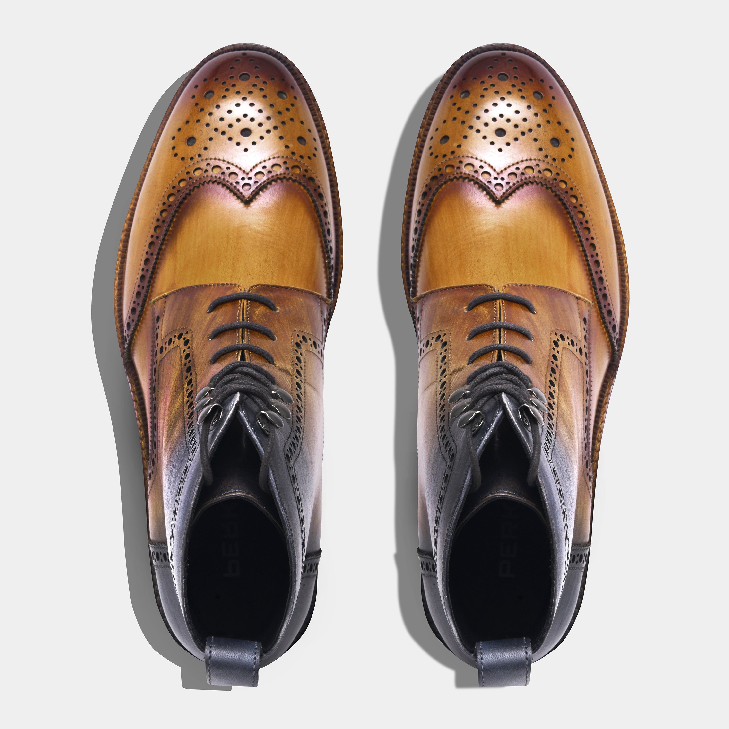 OLD BOYS BOOT | BROGUE BLUE BROWN