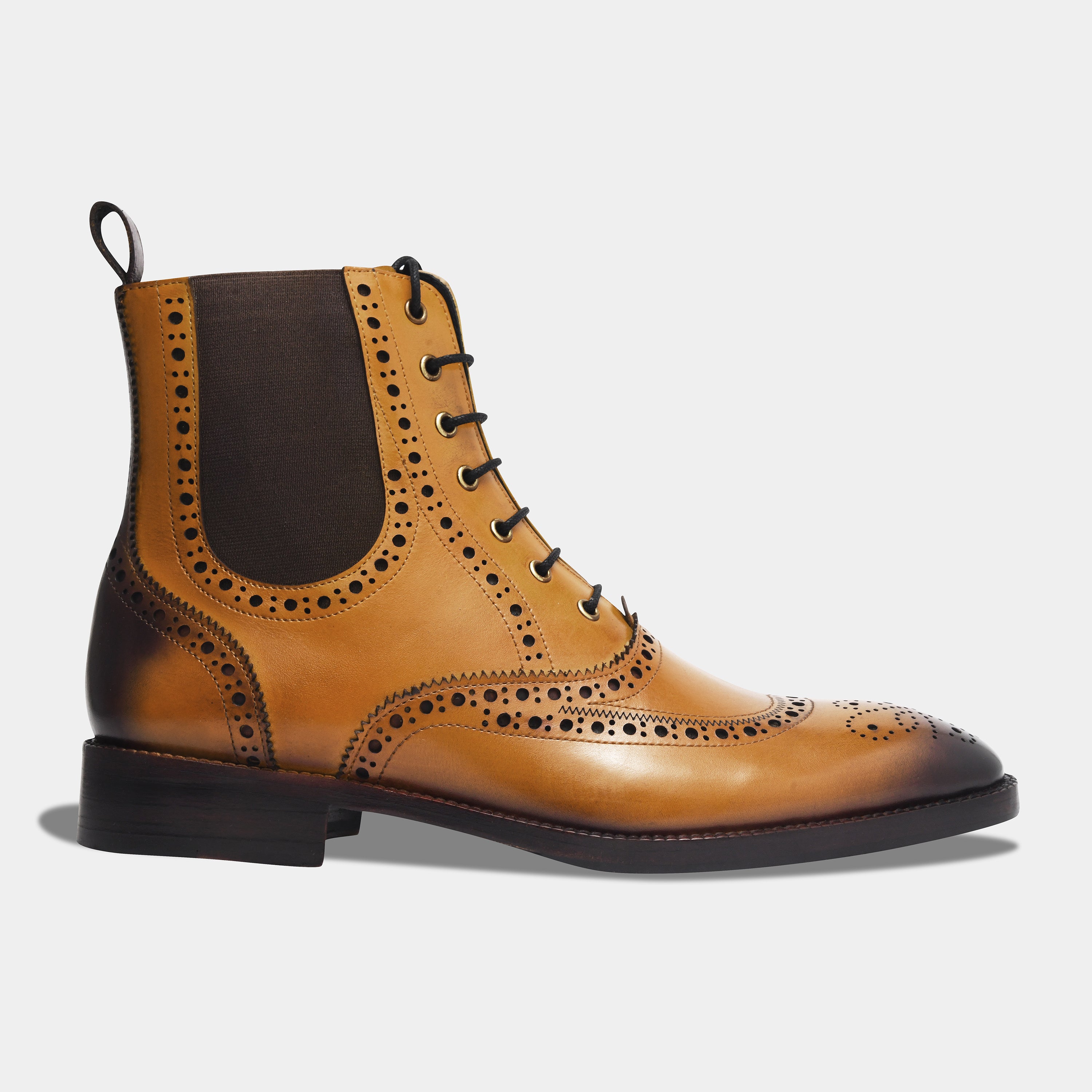 CORLEONE'S BOOT | BROGUE TAN