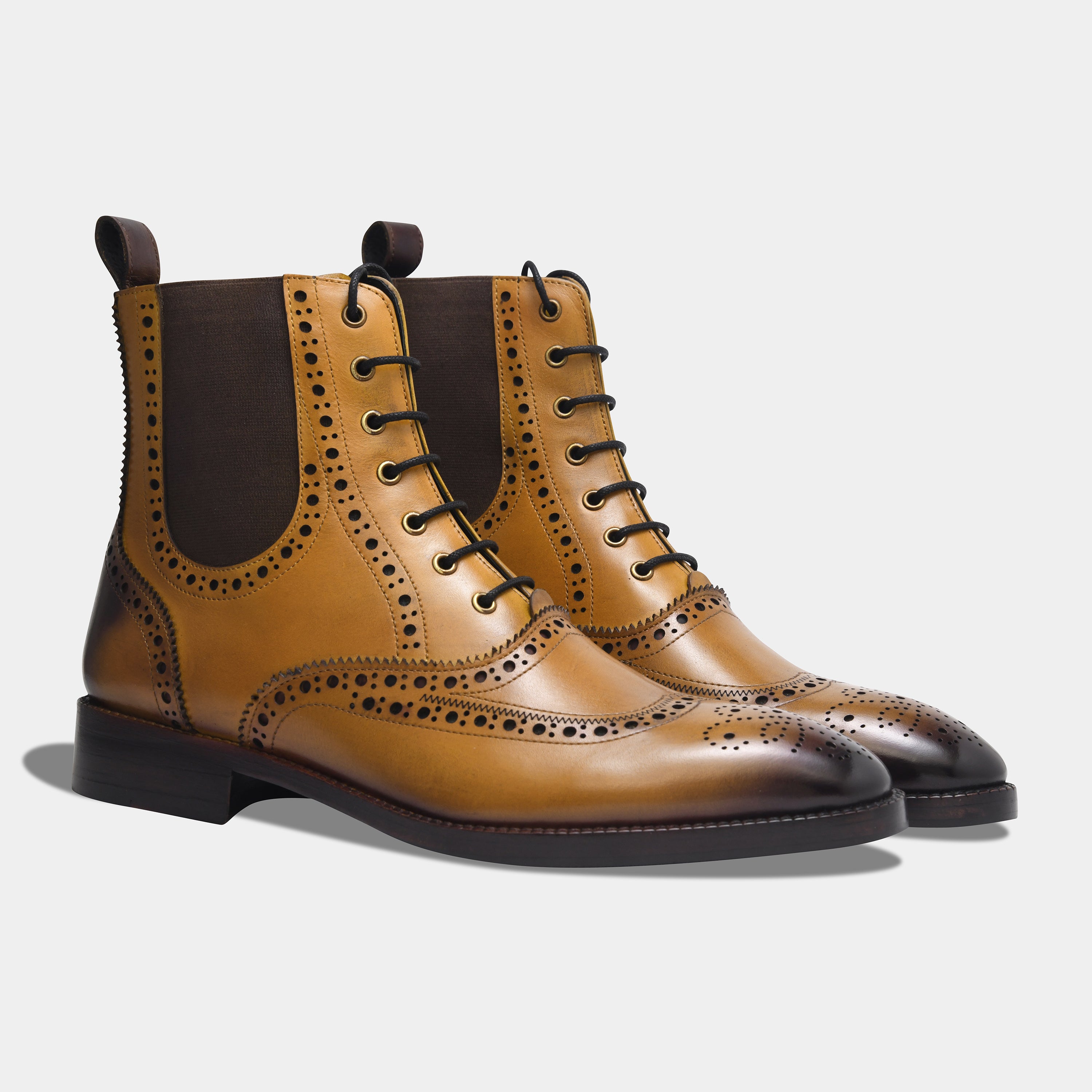 CORLEONE'S BOOT | BROGUE TAN
