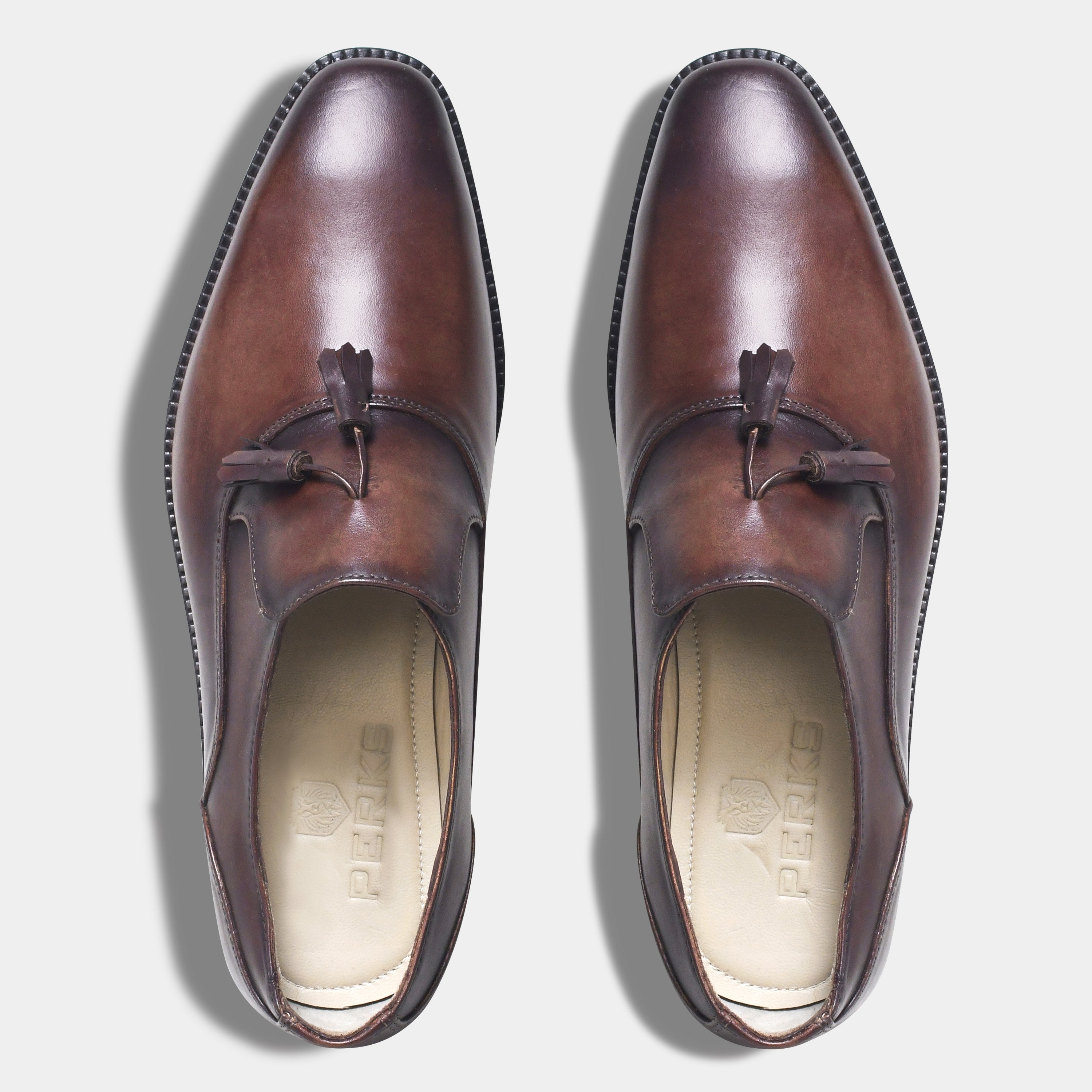 LUCAS TASSEL LOAFER | BROWN