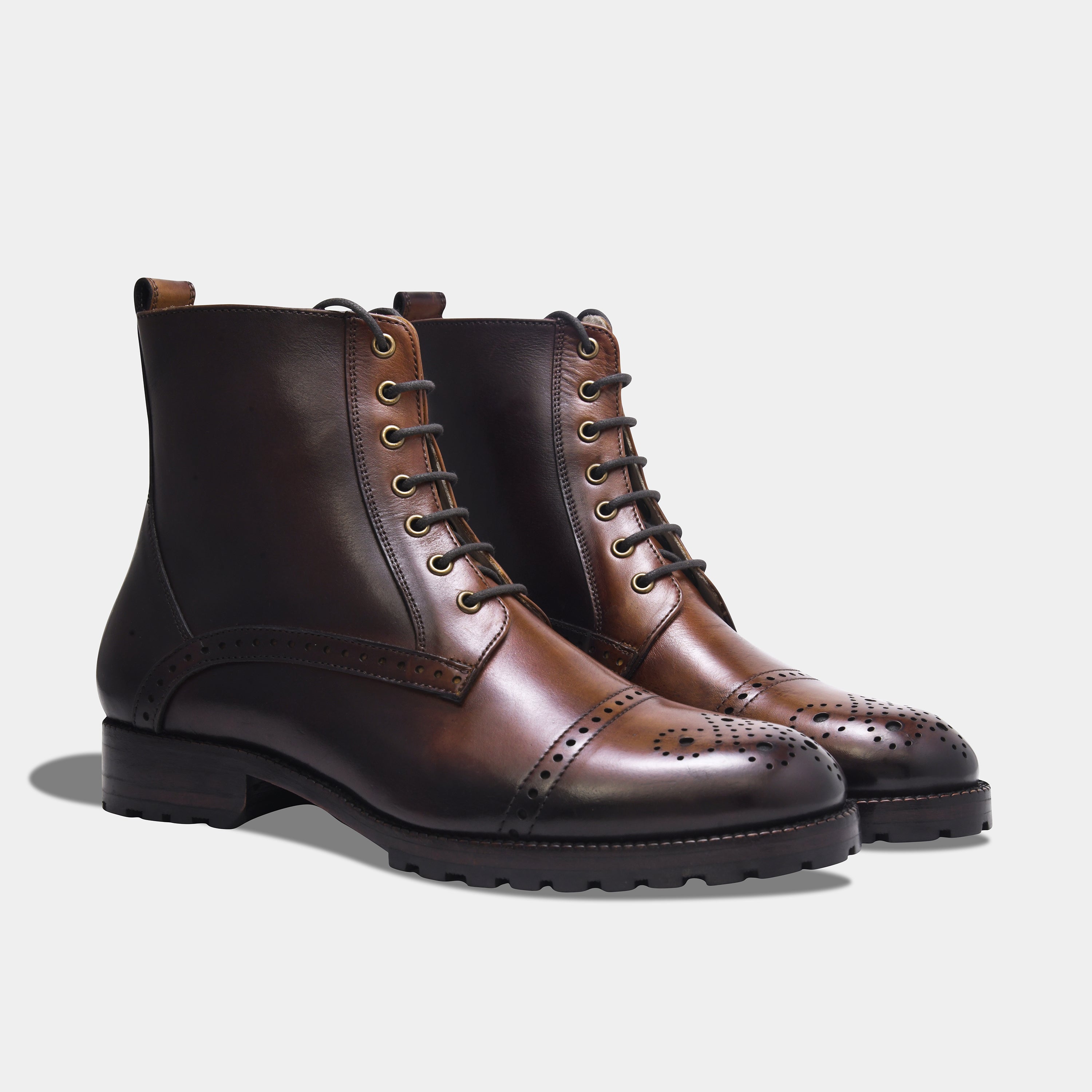 DON VITO BOOT | BROGUE BROWN