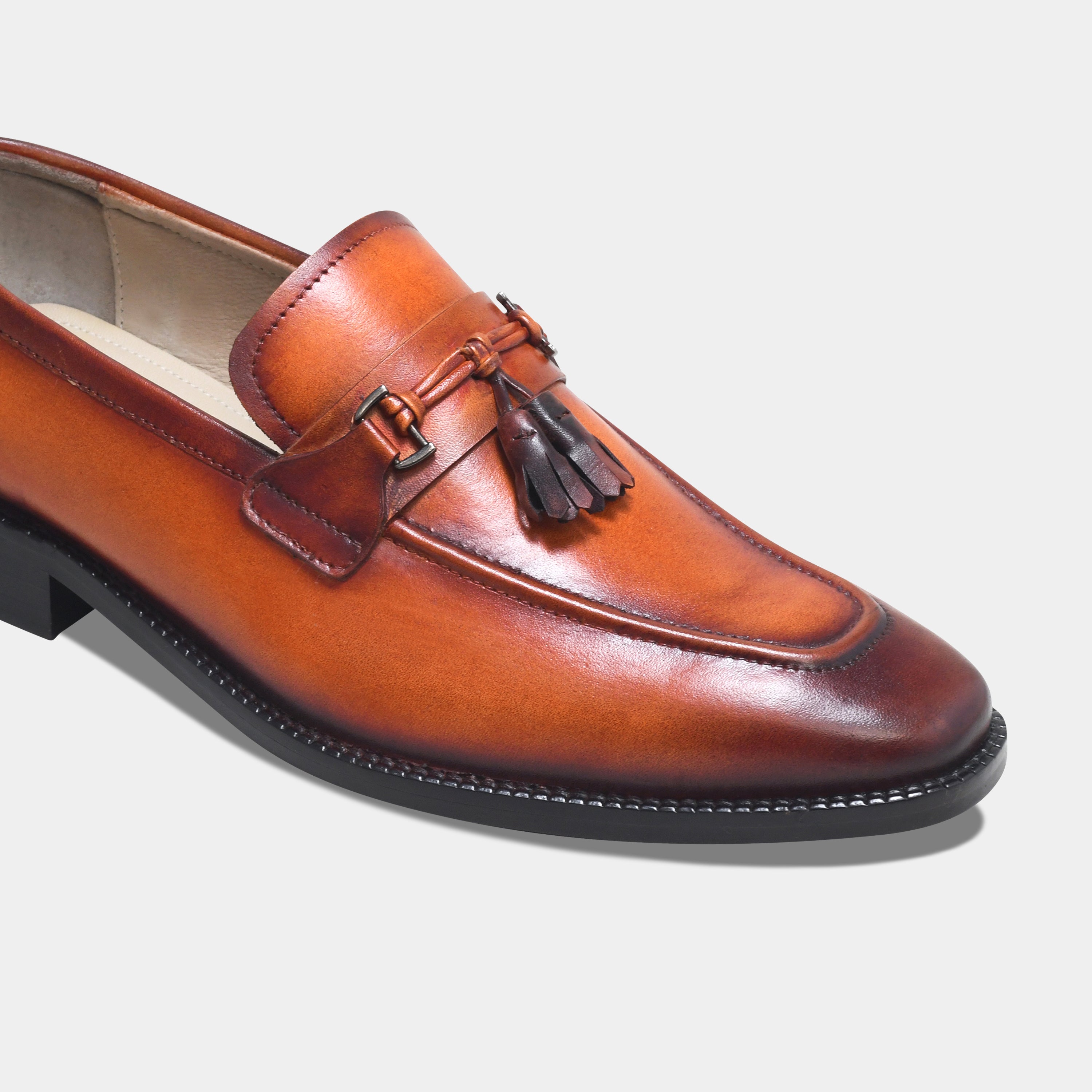 THOMAS SHELBY LOAFER | TASSEL TAN