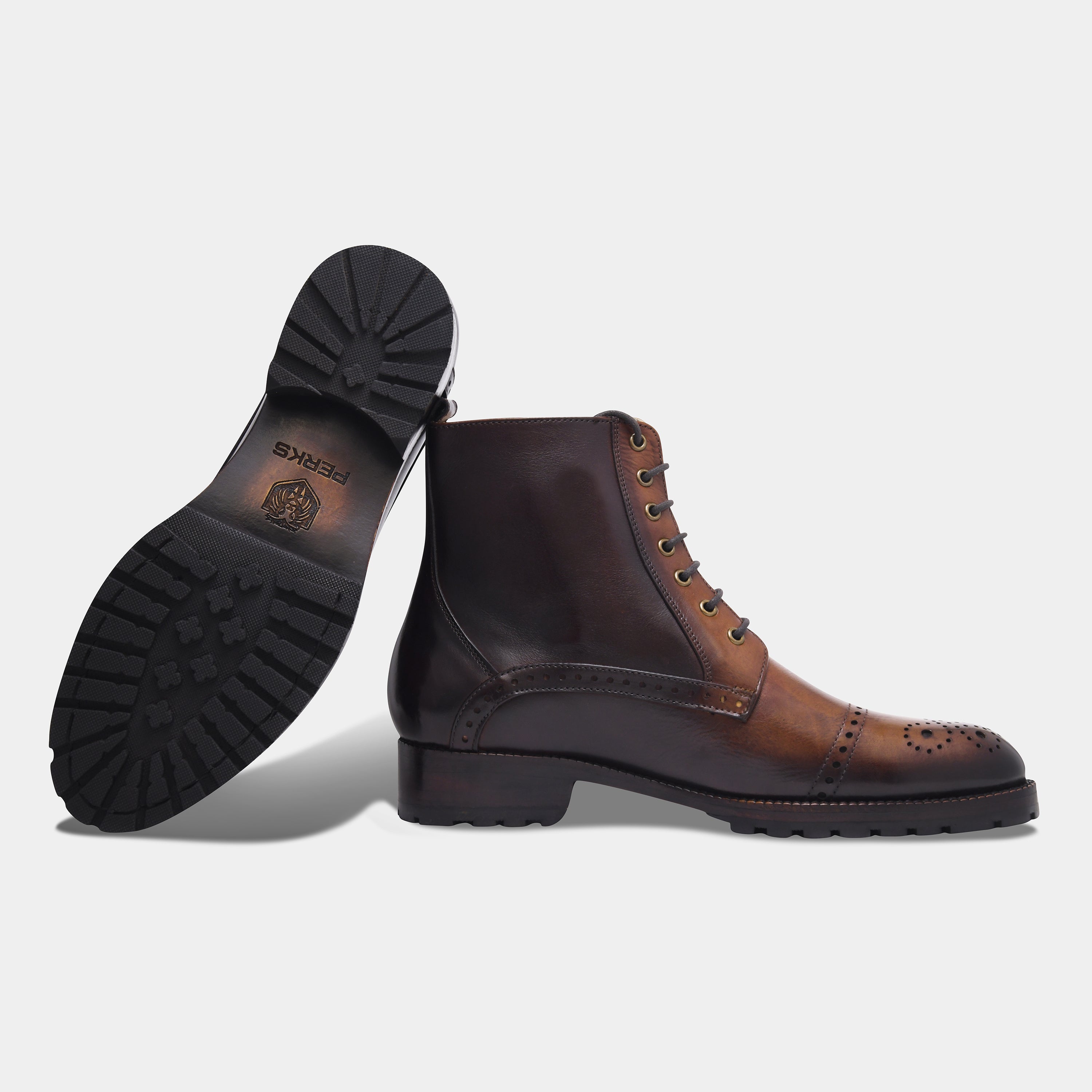 DON VITO BOOT | BROGUE BROWN