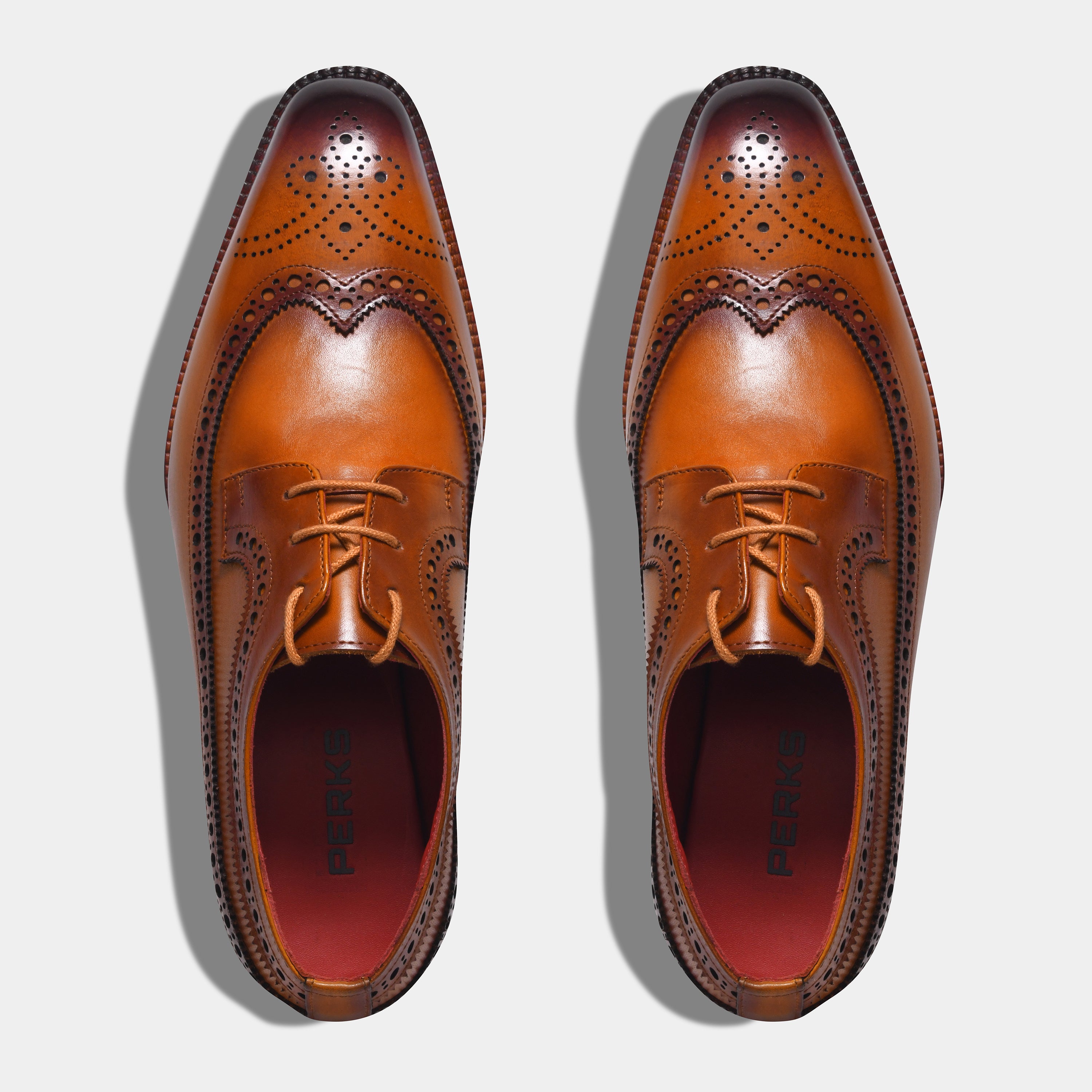 ARTHUR SHELBY LACEUP | BROGUE TAN