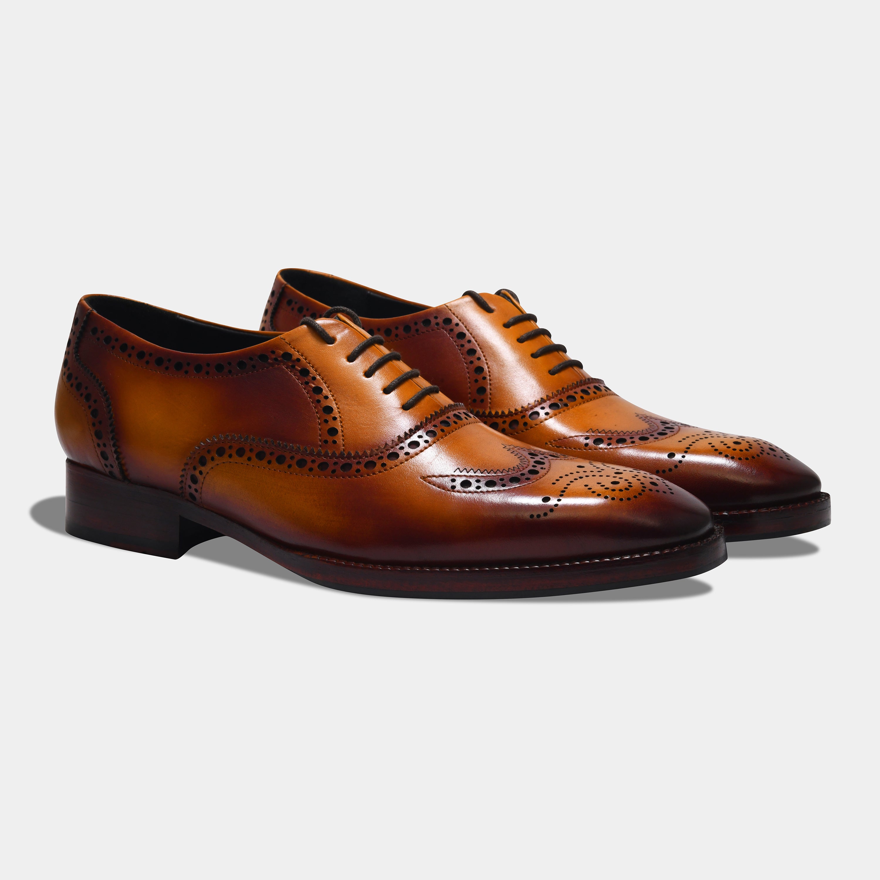 GODFATHER LACEUP | BROGUE TAN