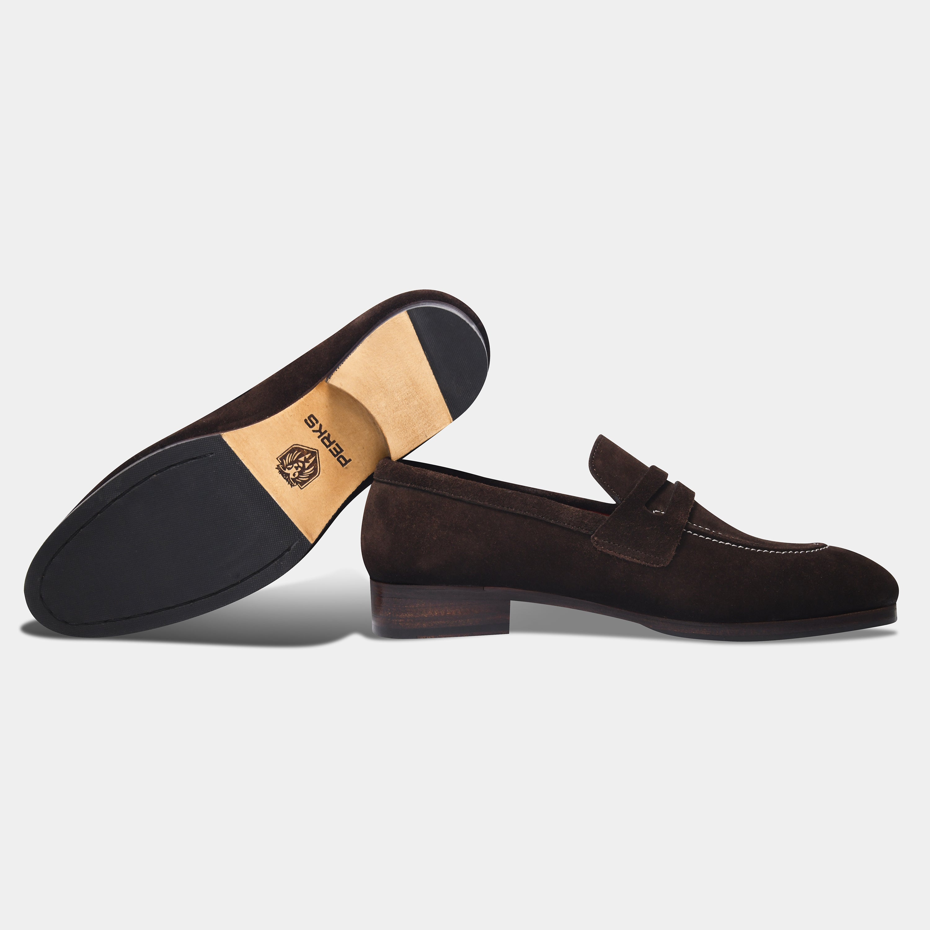 BALBOA SUEDE LOAFER | BROWN