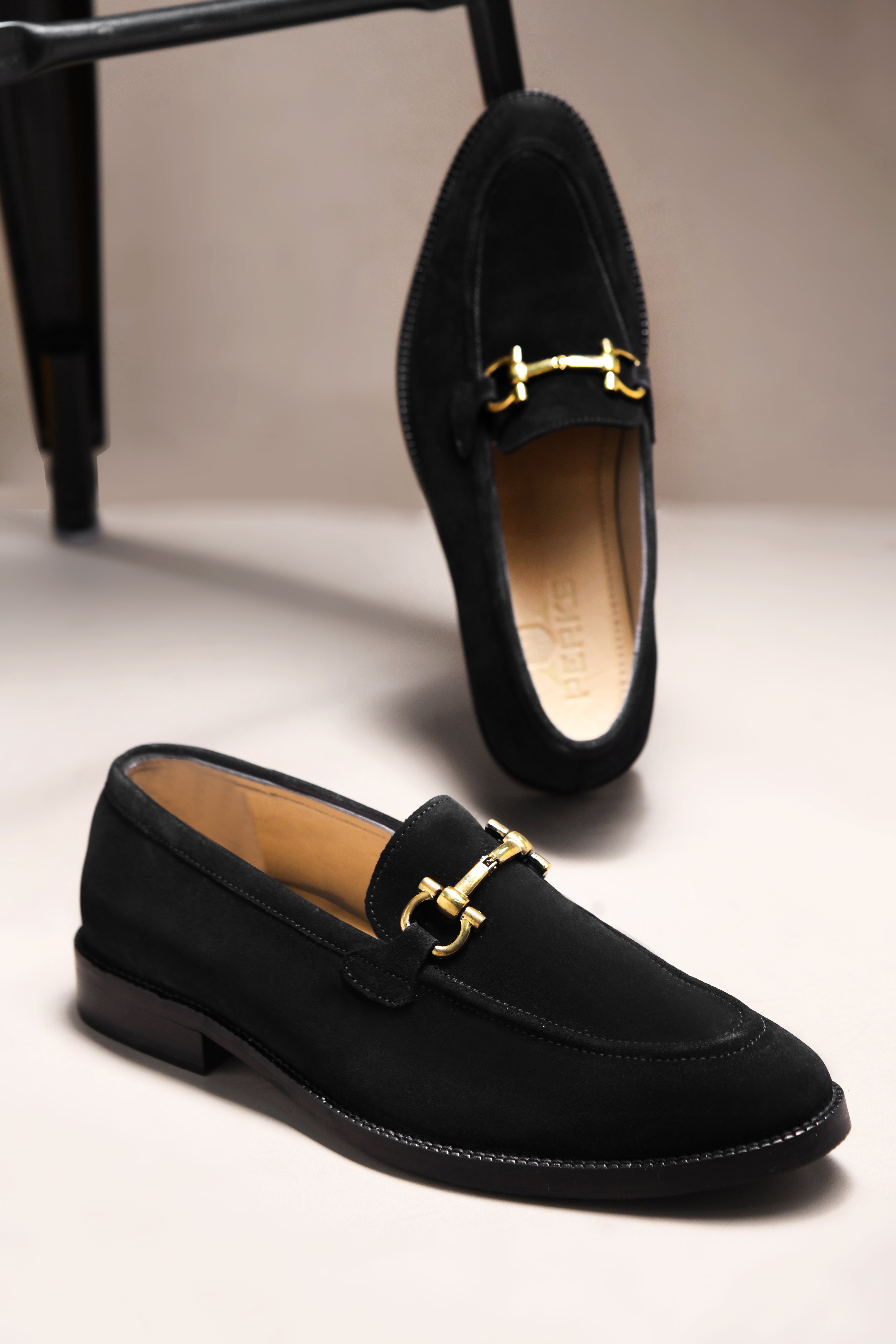KLAUS SUEDE LOAFER | BLACK