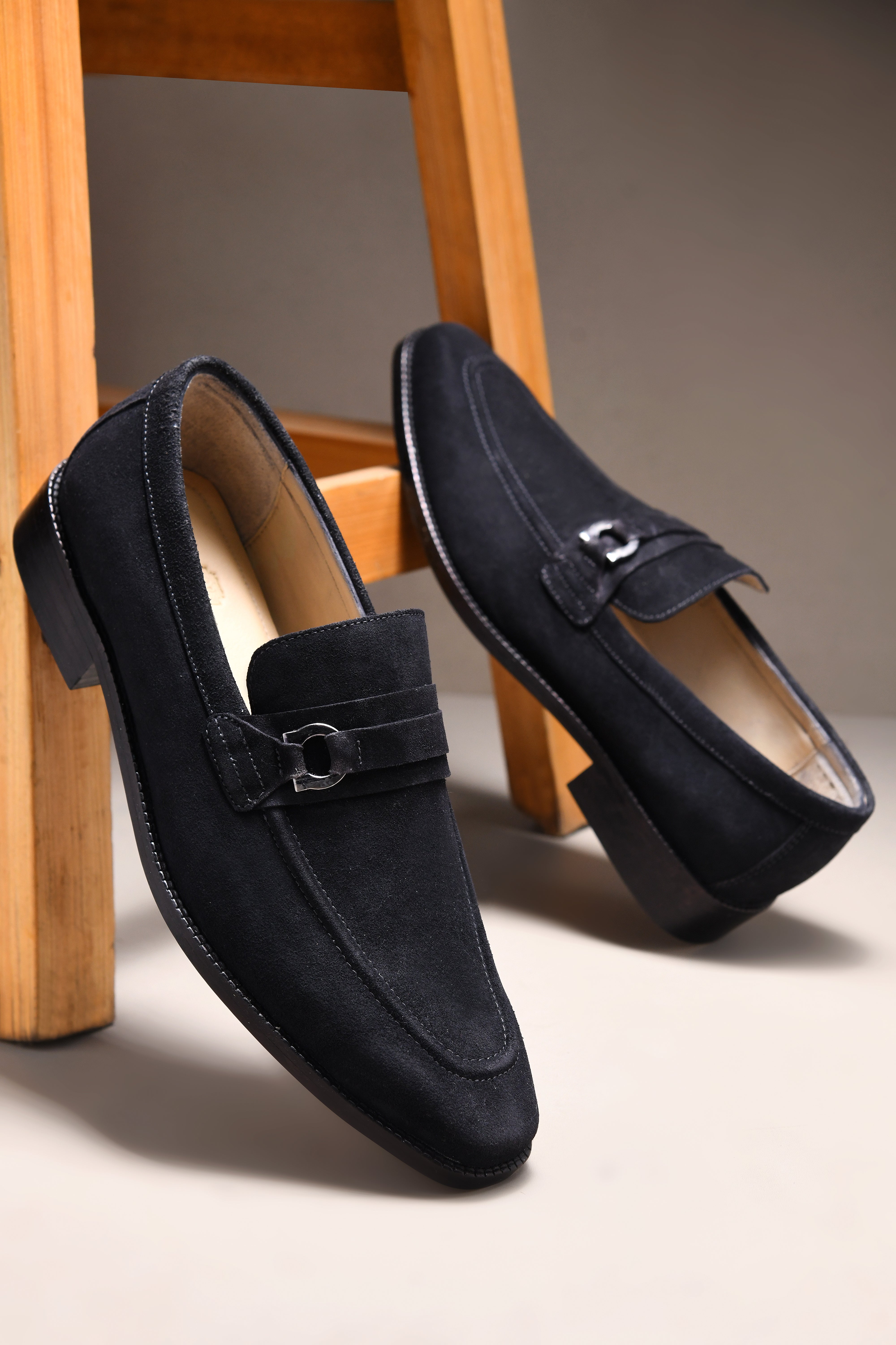 OLD BOY SUEDE LOAFER | BLACK