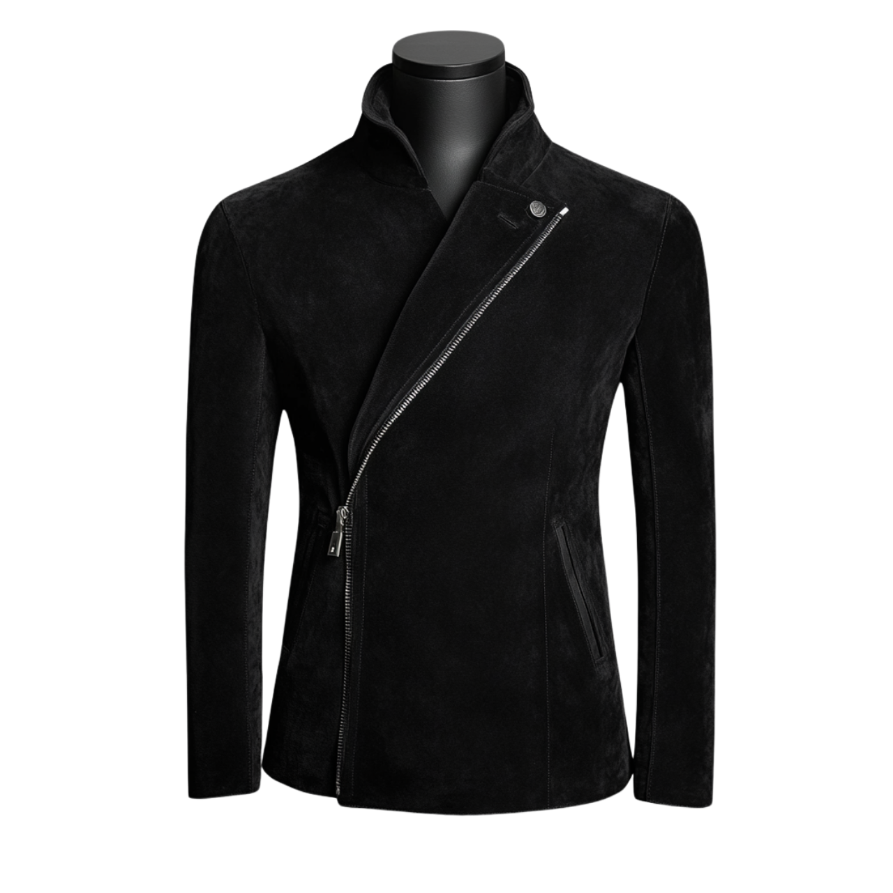 GILBERTO SUEDE JACKETT | BLACK