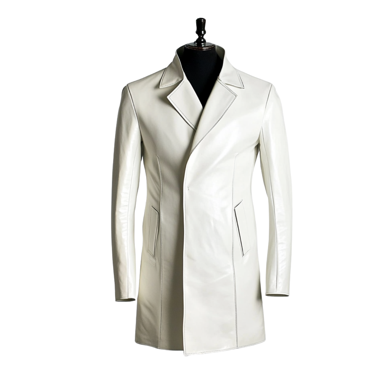GODFATHER LONG COAT | WHITE
