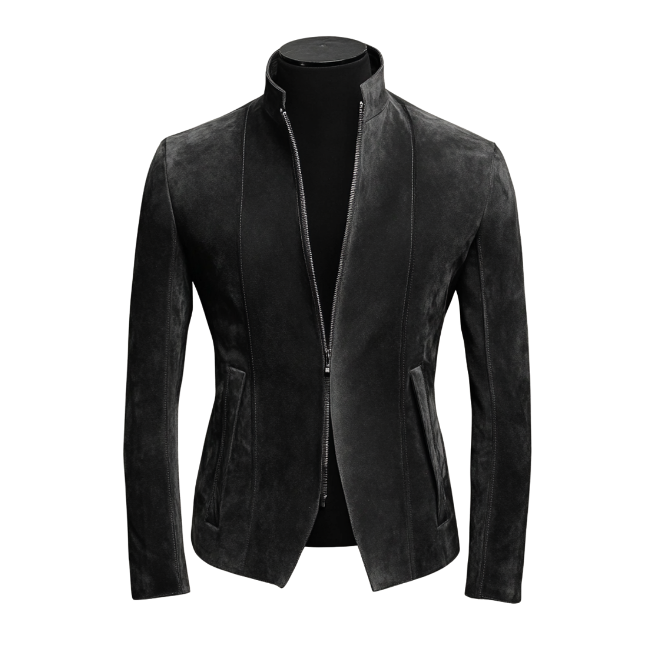 GODFATHER SUEDE JACKET | BLACK