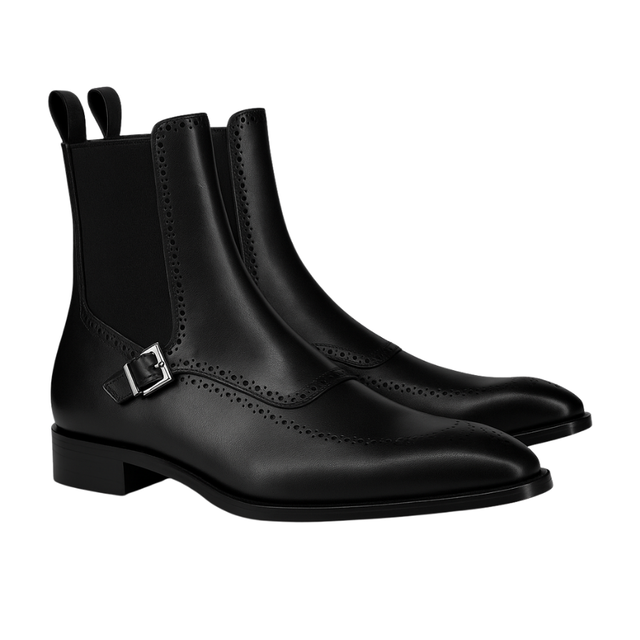 Black Leather Javier Chelsea Boots Nisolo Javier Chelsea - Black | Chelsea Boots | Huckberry main image 4