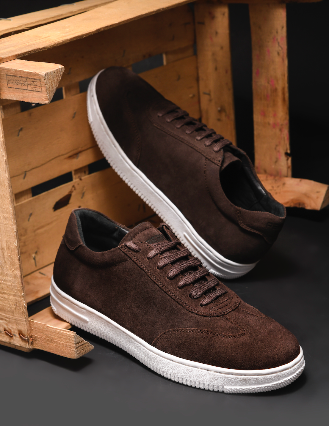 EL CHAPO SUEDE SNEAKER | BROWN