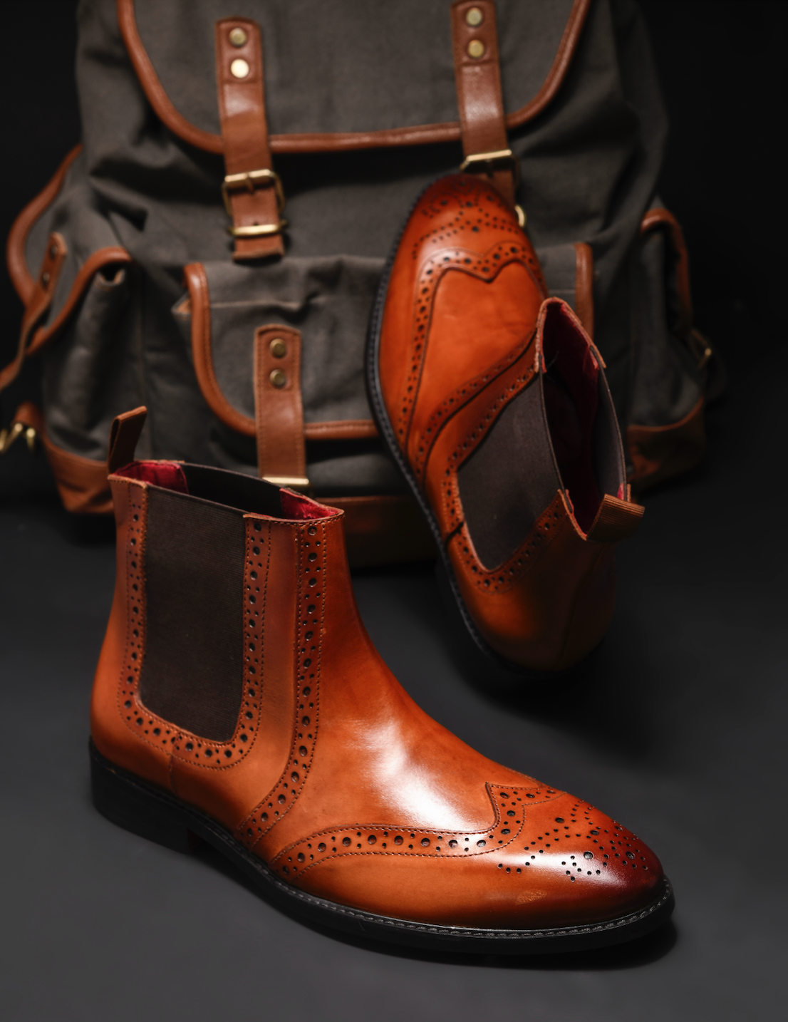 ARTHUR BOOT | BROGUE TAN