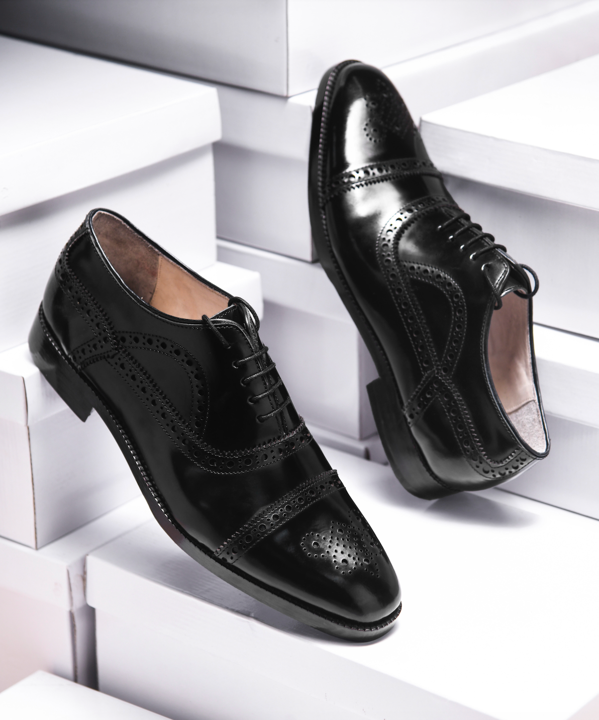 LUCIFER LACEUP | BROGUE BLACK