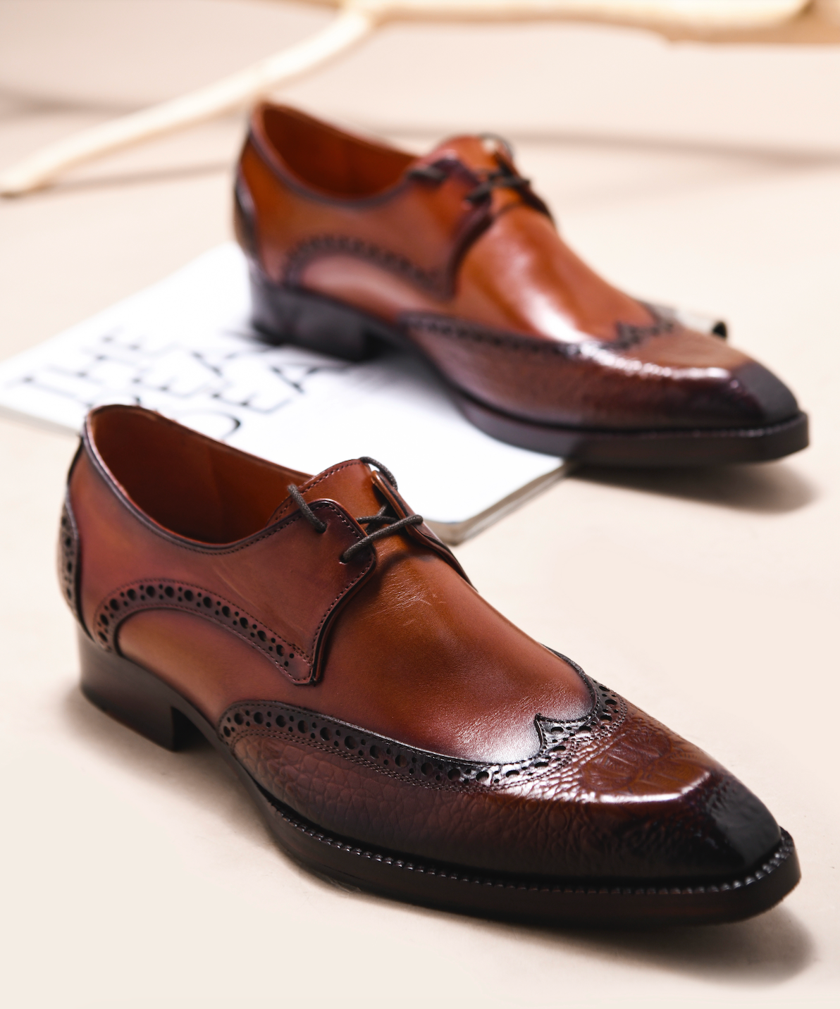 SHELBY'S LACEUP | TAN