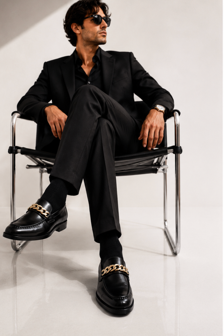 LUCIFER LOAFER | BLACK