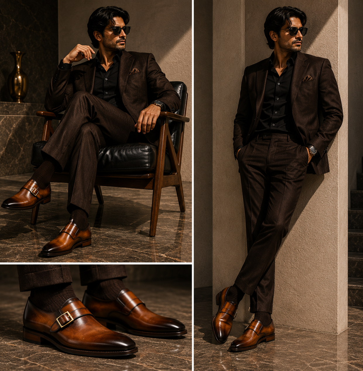 Vendetta Monk | Brown