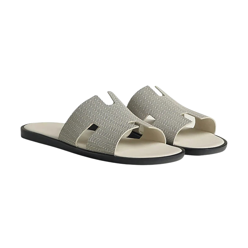 DON VITO SLIPPER | TEXTURED WHITE