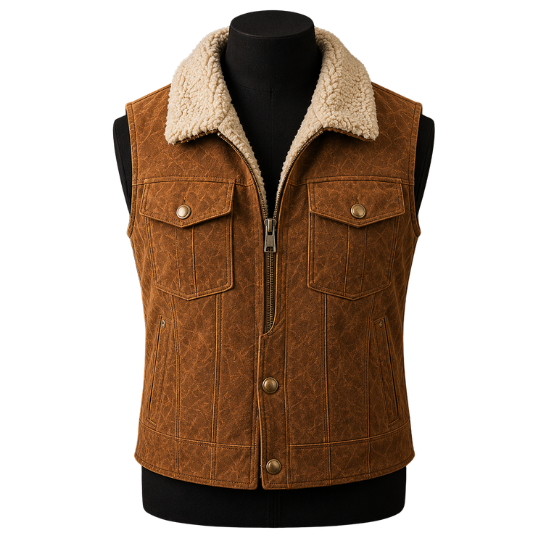 ROMANO VEST | TAN