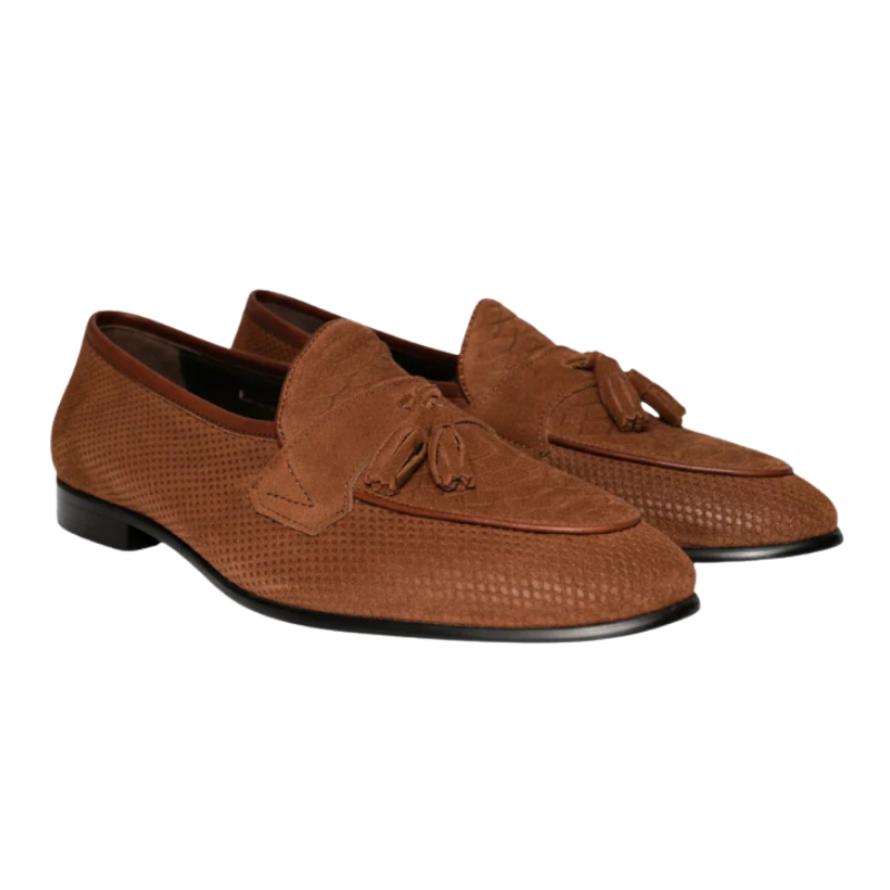 Ferzano Suede Loafer | Tan