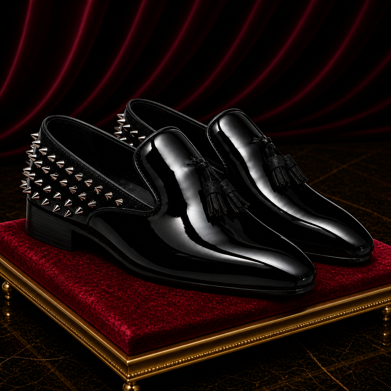 Midnight Apex LOAFER | BLACK