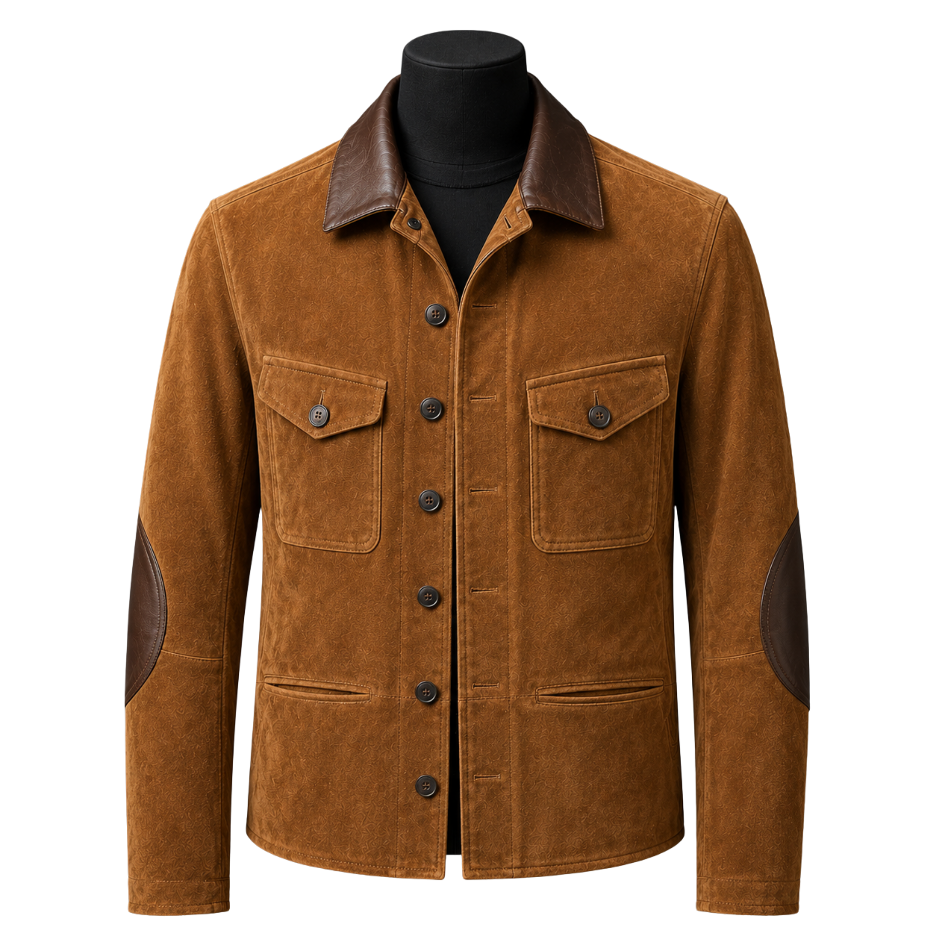 VALOR SUEDE JACKET | TAN