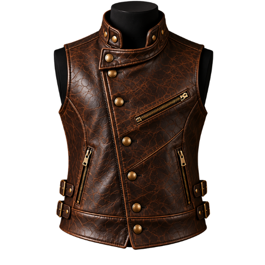 EVANDER VEST | BROWN