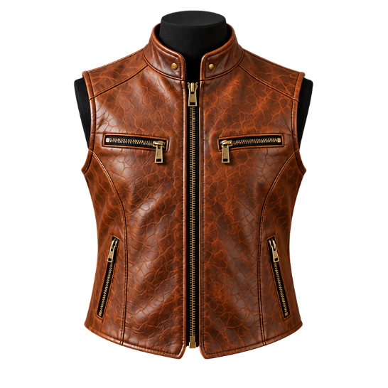 MONARCH VEST | BROWN