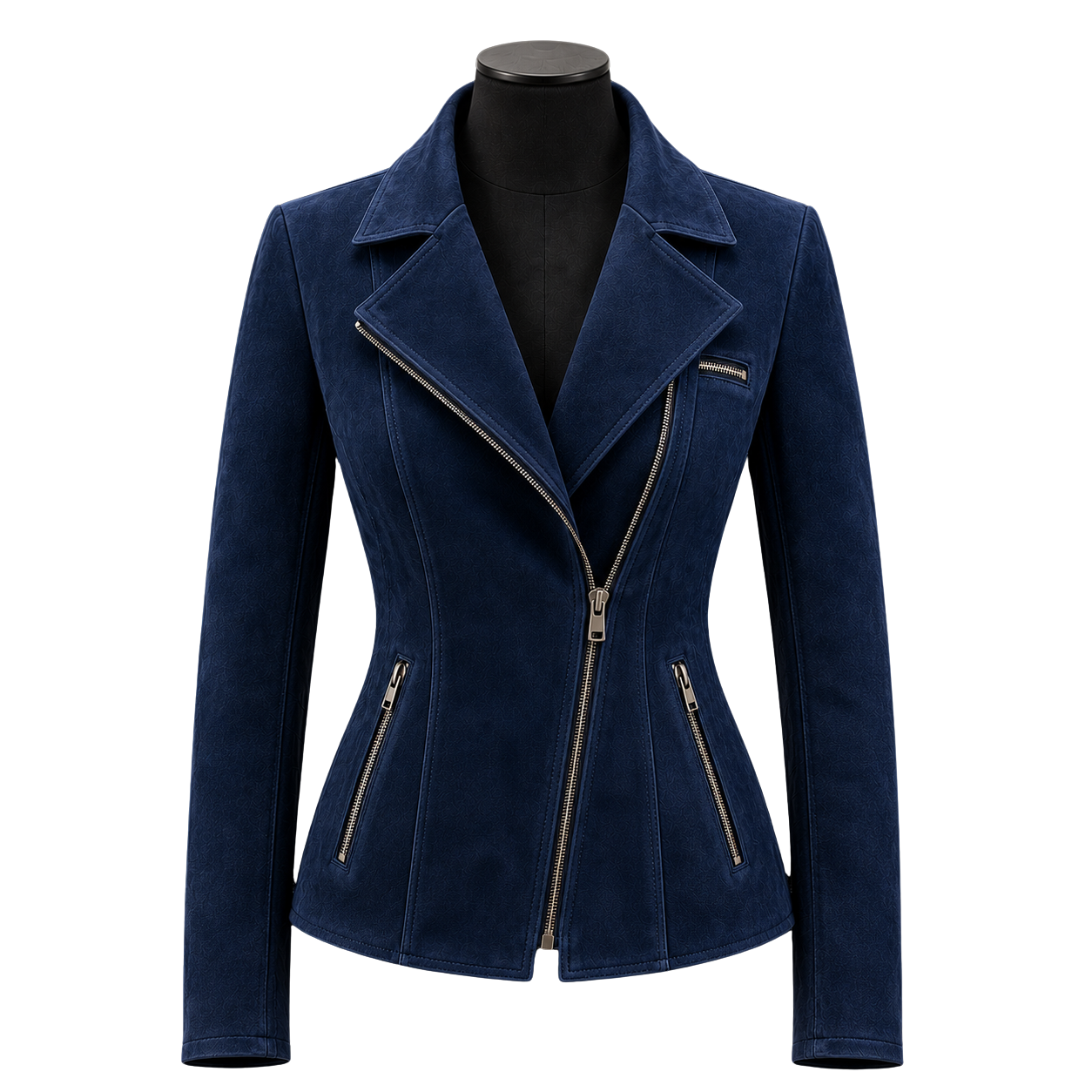 LA REINA SUEDE JACKET | BLUE