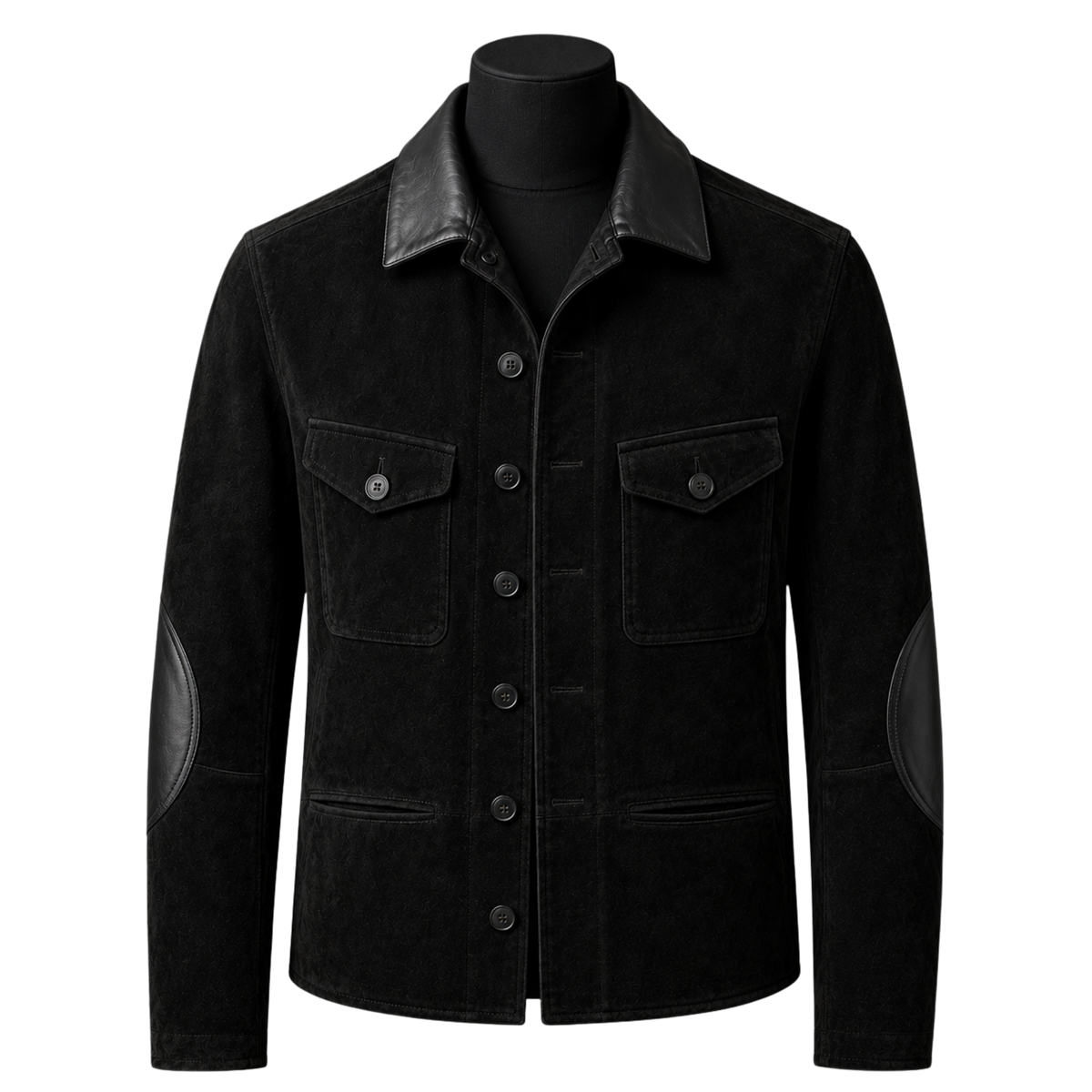 VALOR SUEDE JACKET | BLACK